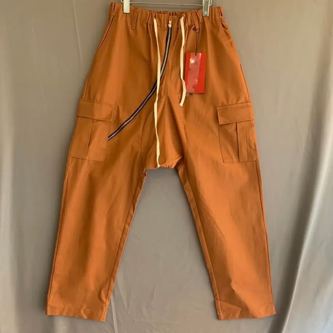 새상품 FREE 선데이오프클럽 c커브 밴딩 카고 배기 팬츠 상품이미지1