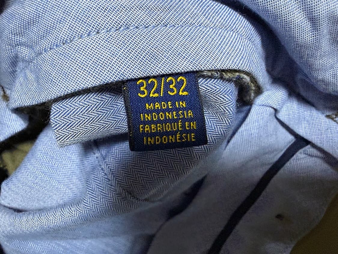 폴로 랄프로렌 바지 남성용 32인치 상품이미지5