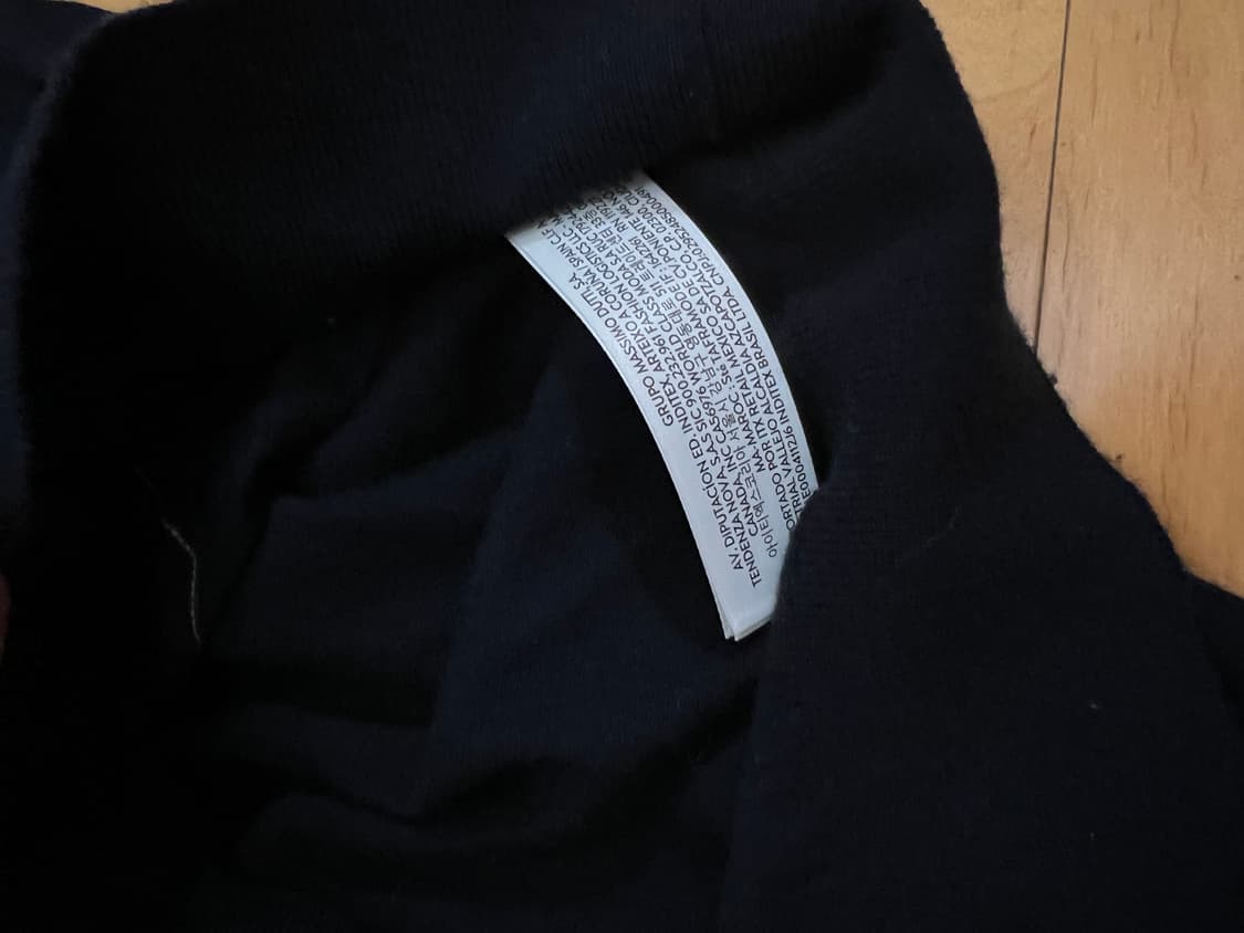 마시모두띠 아가일 니트 네이비 L 상품이미지2