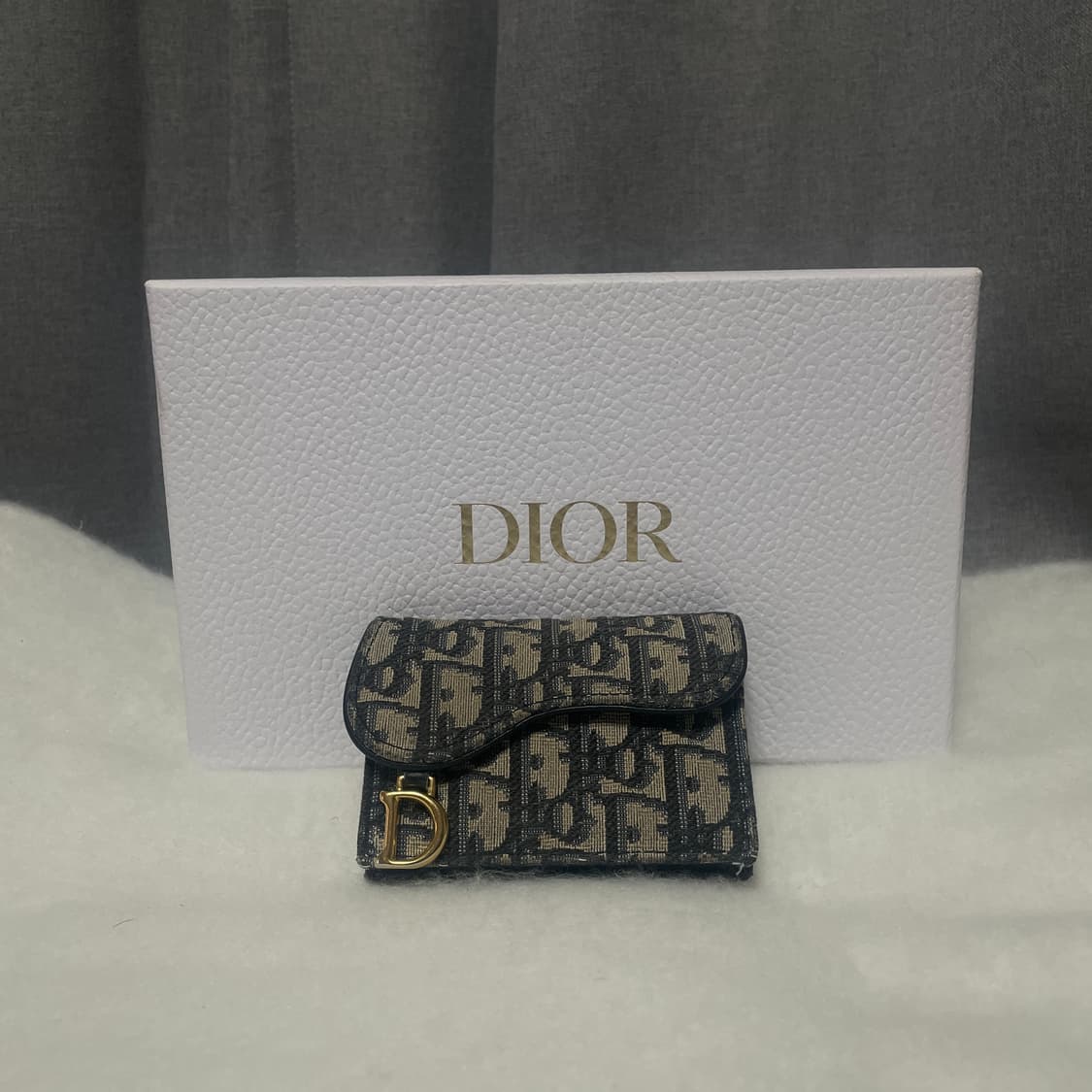 디올 오블리크 새들 카드지갑 상품이미지1