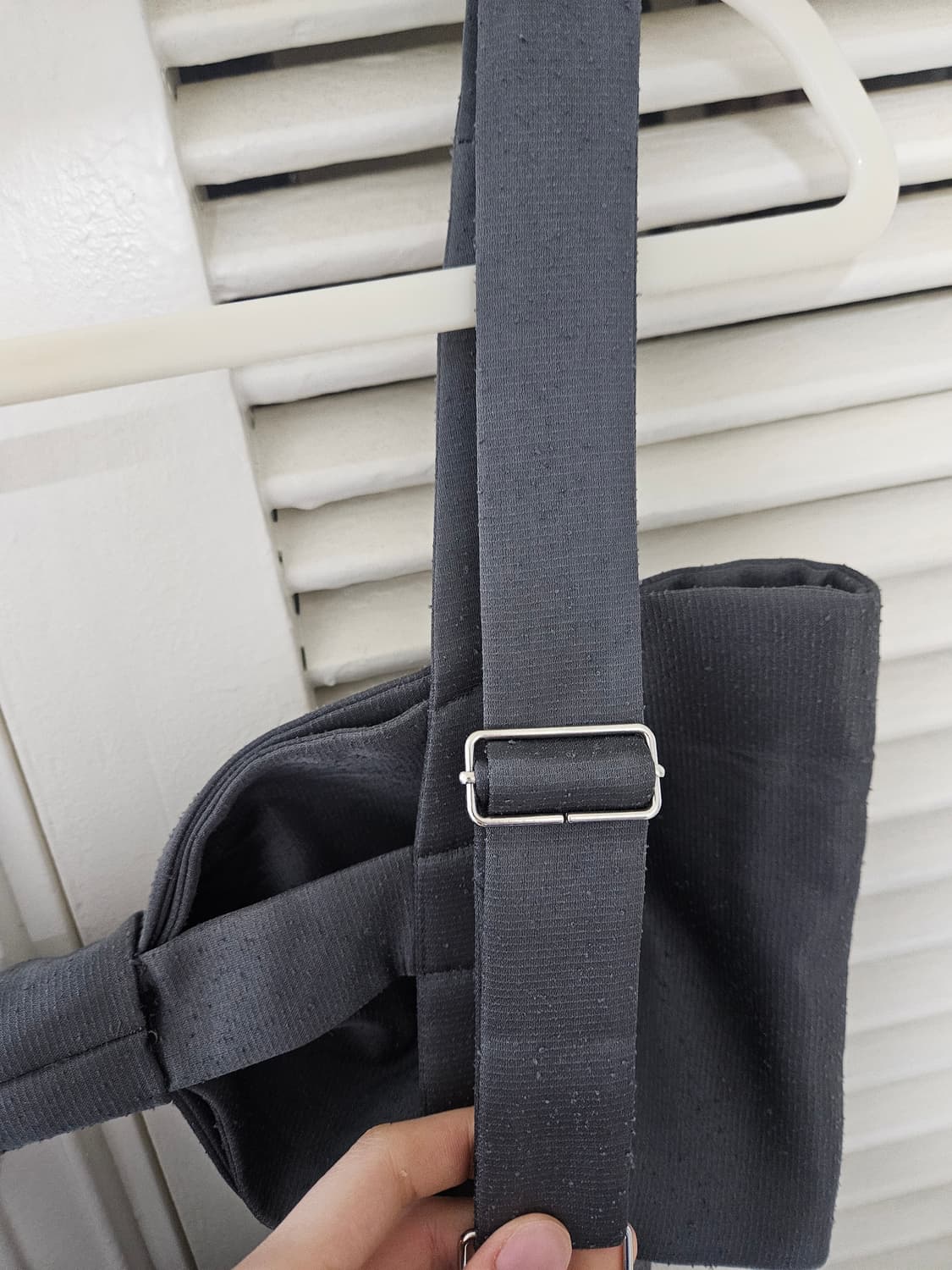 슈슈통 21AW 차콜 보우 드레스 상품이미지8