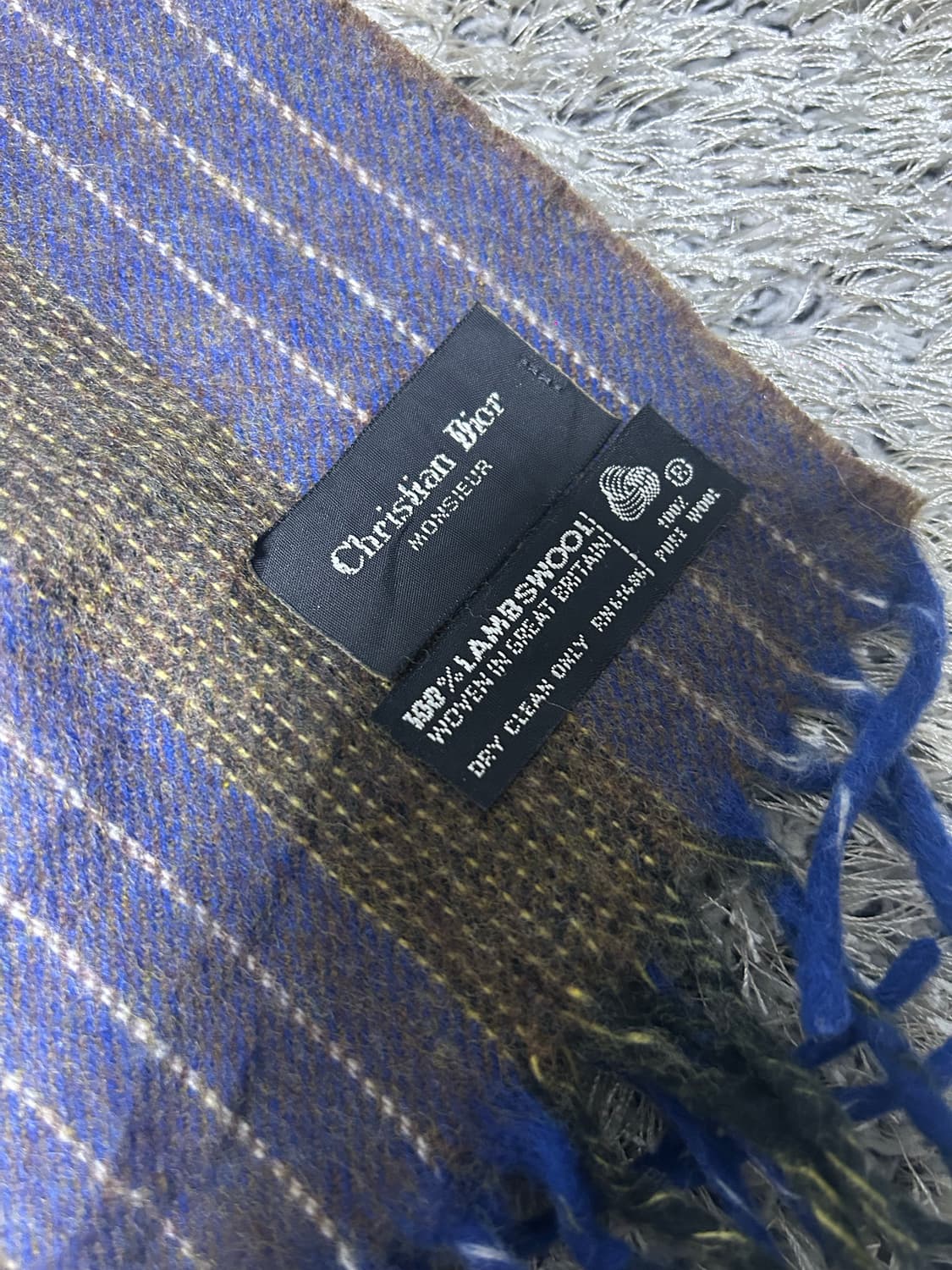 영국제 디올 울 목도리 상품이미지2