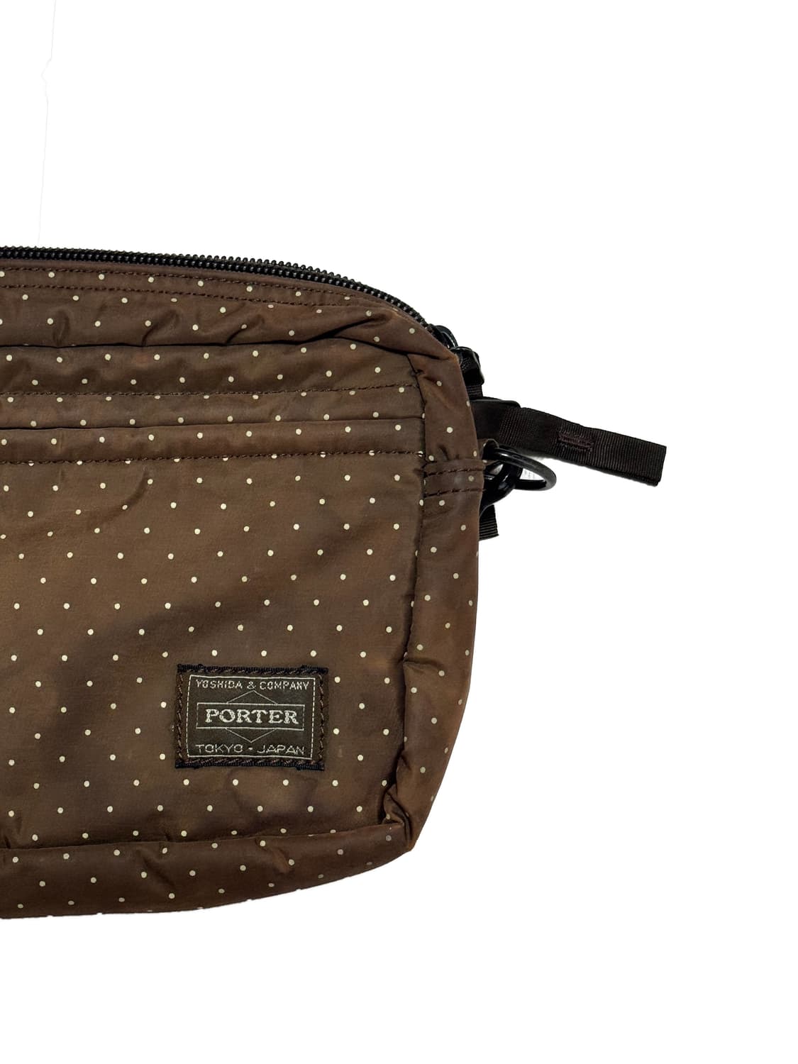 포터 브라운도트 숄더백 상품이미지2