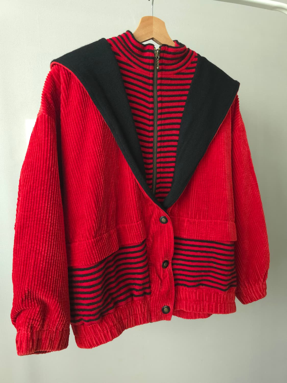 PARIENNE Tokyo y2k 코듀로이 봄버 상품이미지1