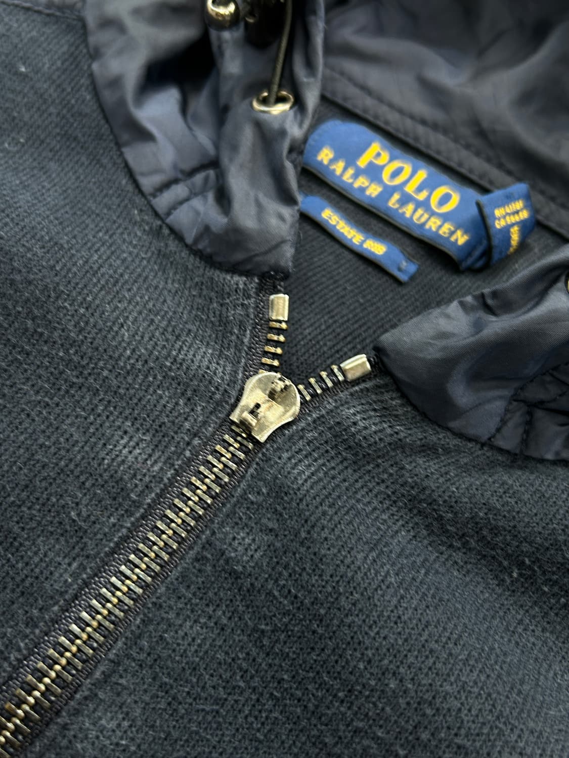 폴로 랄프로렌 네이비 나일론 후드 집업 L   상품이미지6