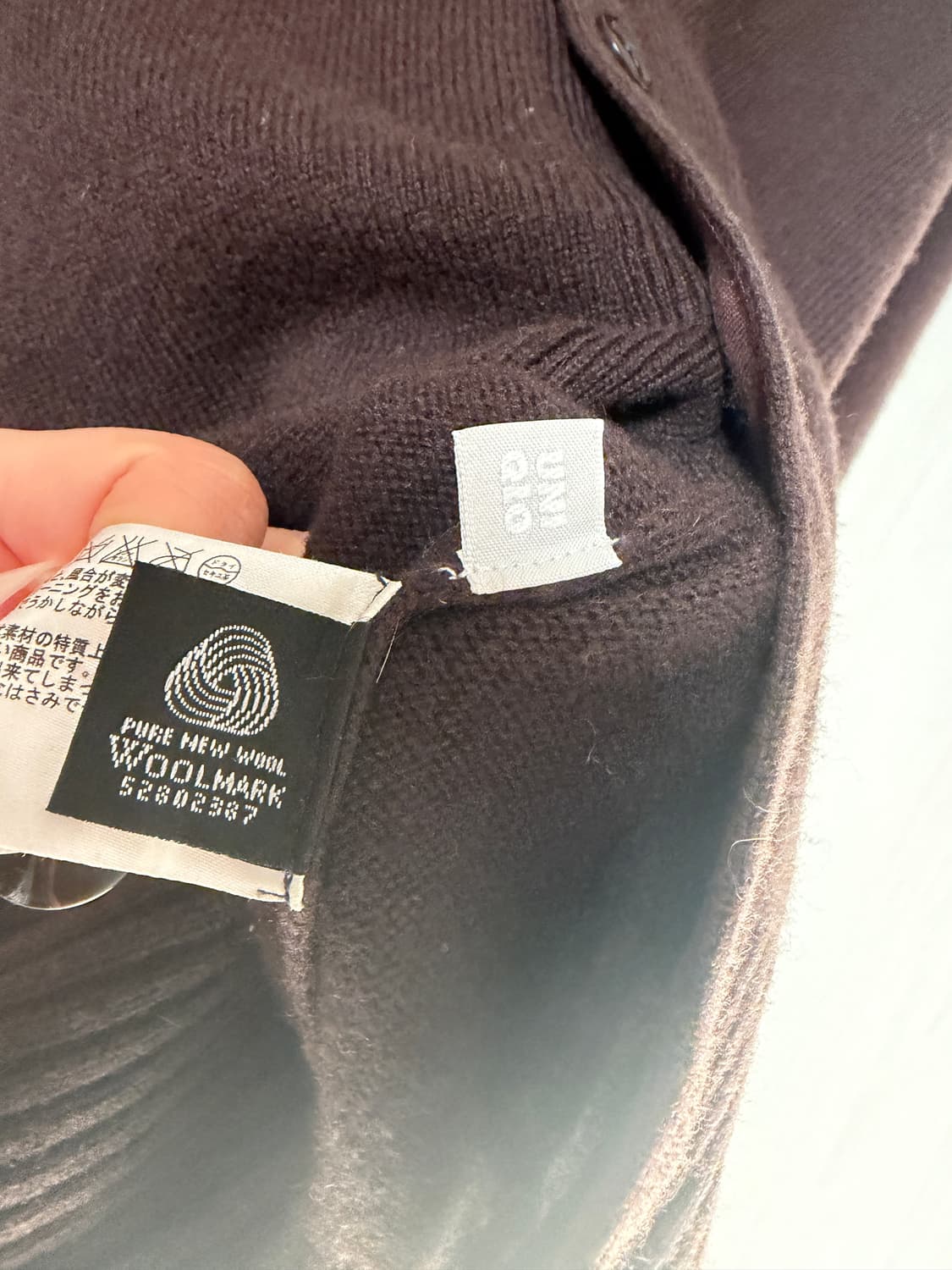 유니클로 울 여성 가디건 상품이미지3