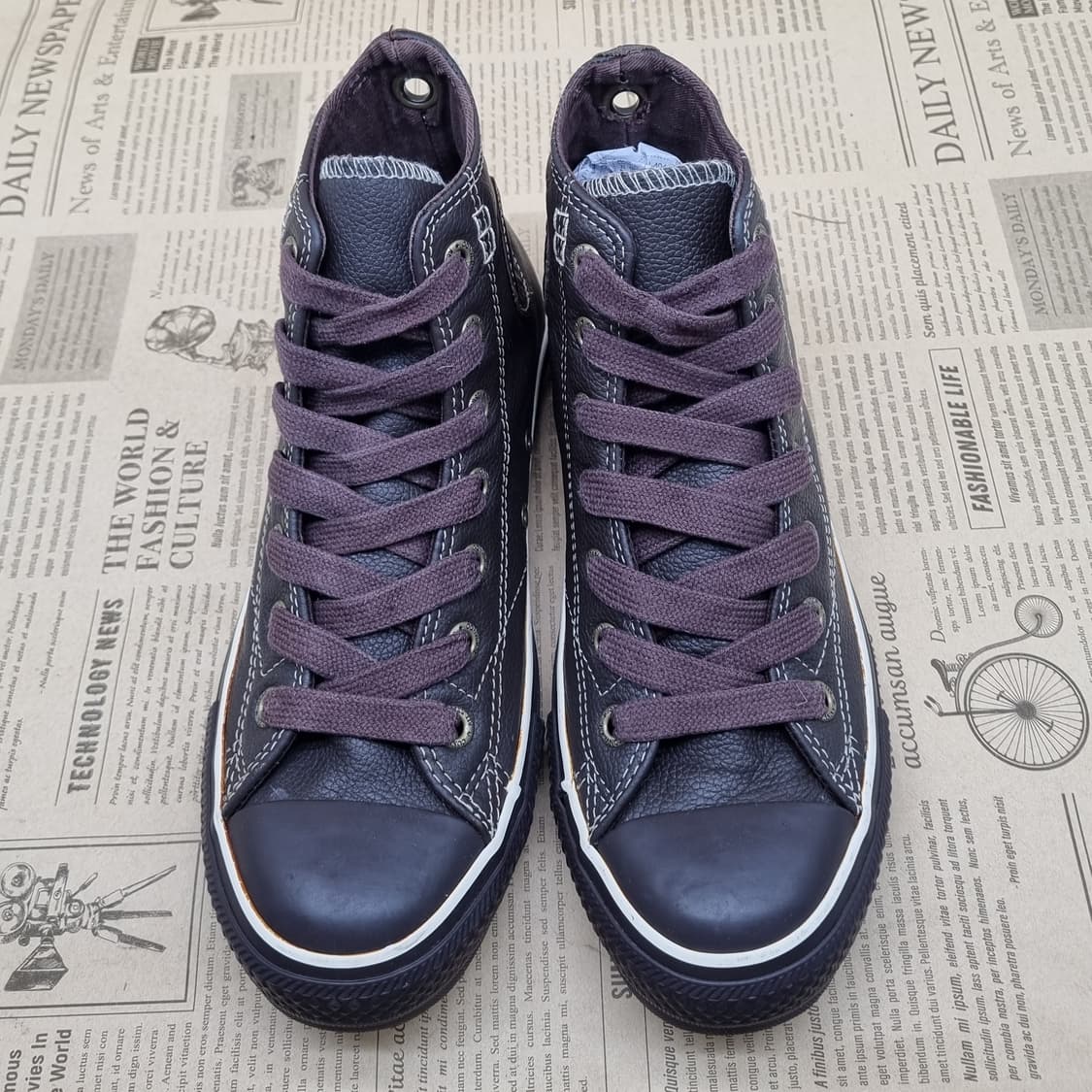 컨버스 척테일러 레더 하이탑 245 상품이미지2