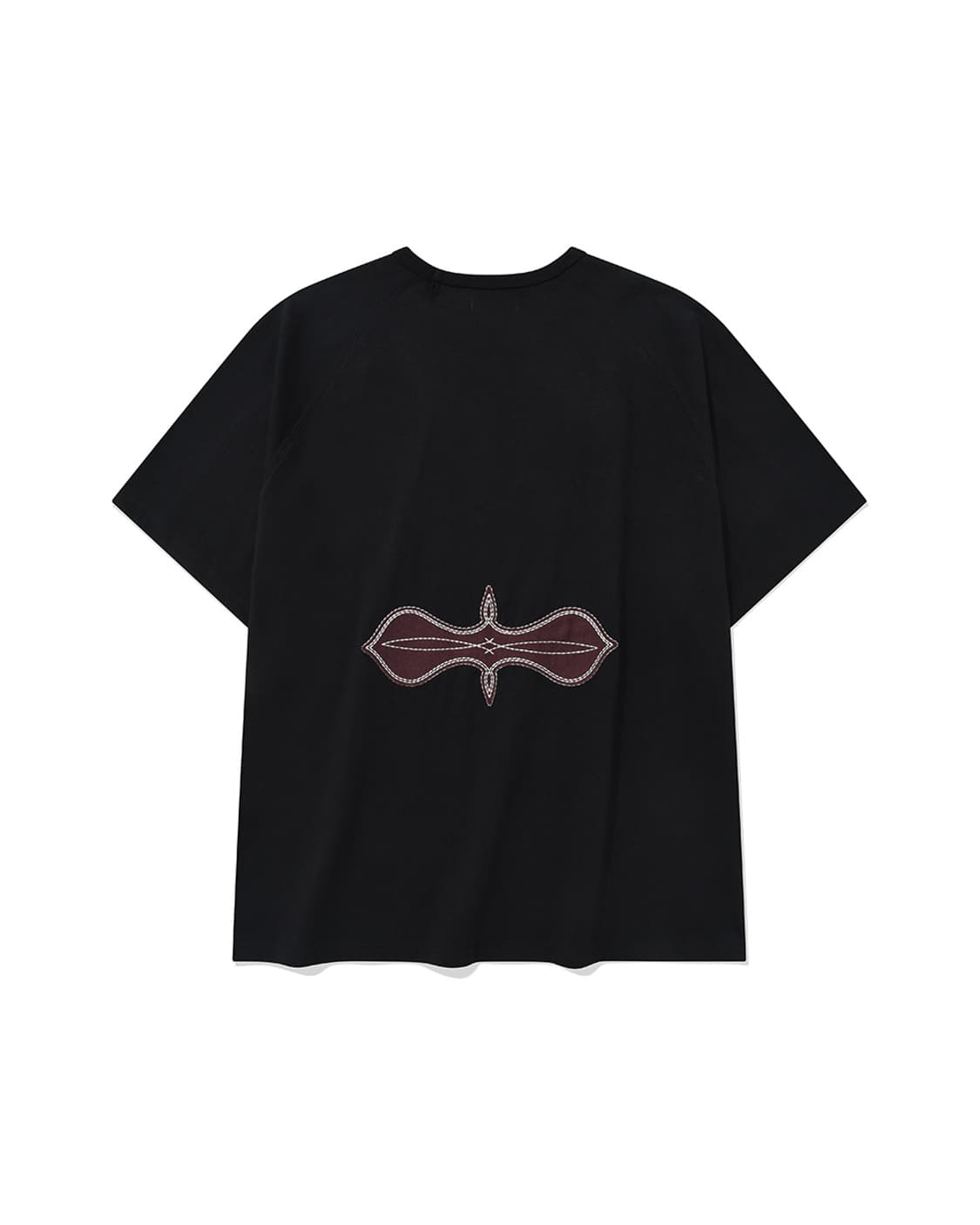 카락터 Fuzzy Half T-Shirts / Black 00 상품이미지2