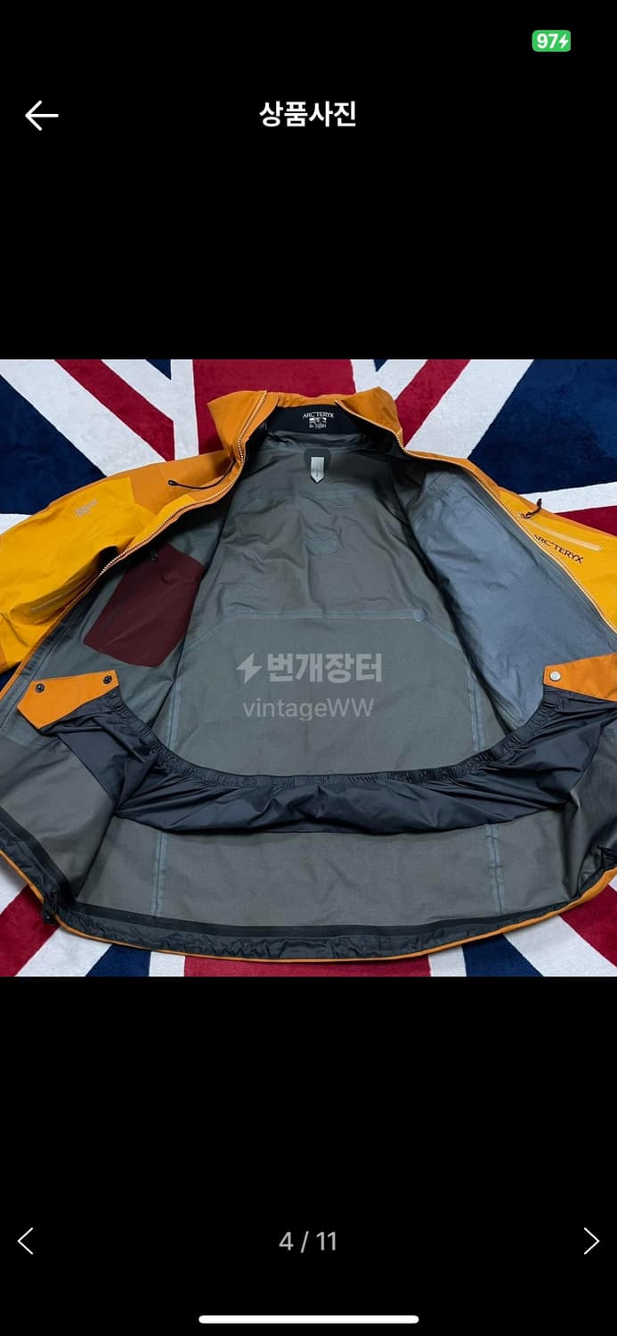 [M]아크테릭스 Recco 고어텍스 바람막이 상품이미지4