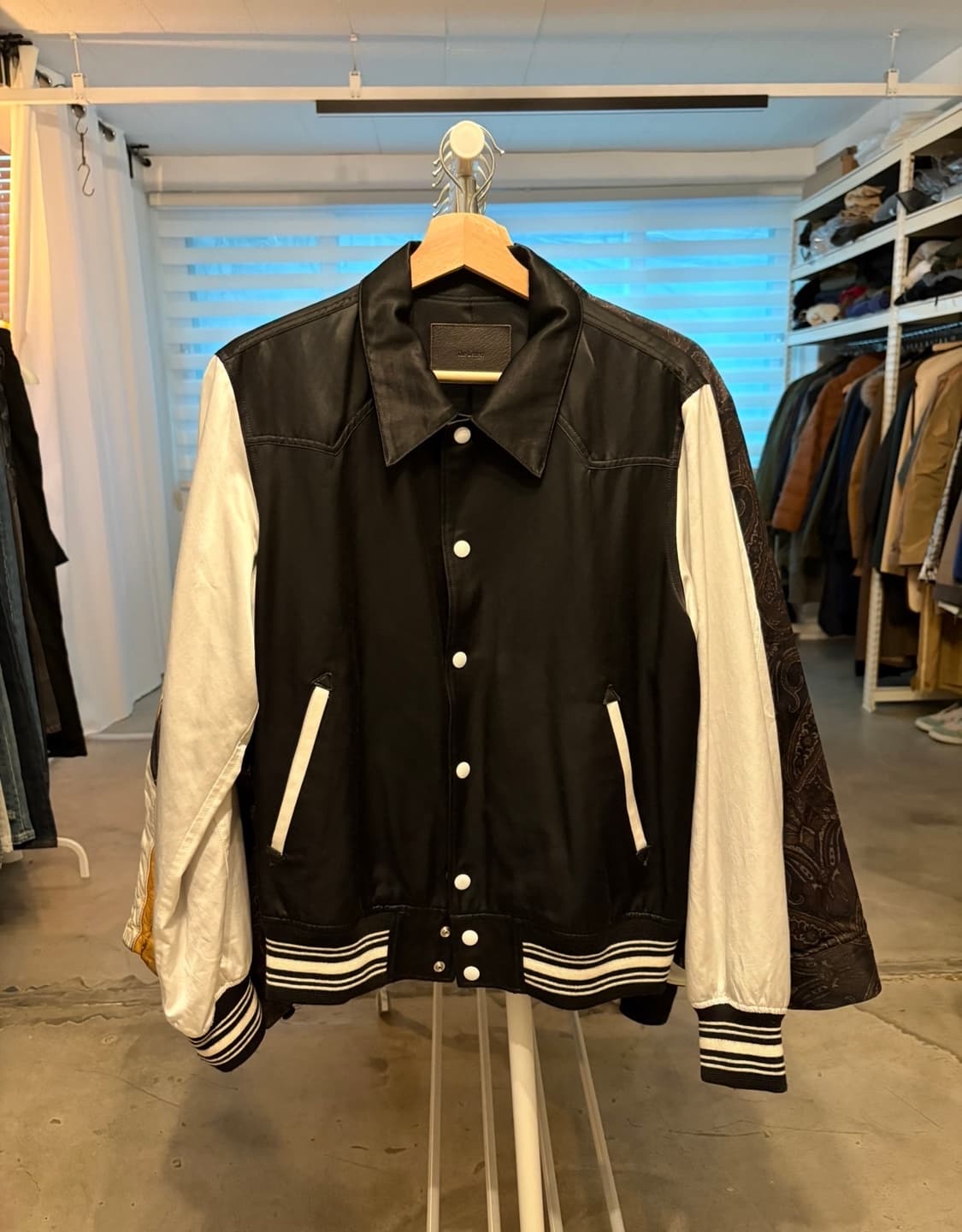 더레터스 세틴 자켓 m 상품이미지1