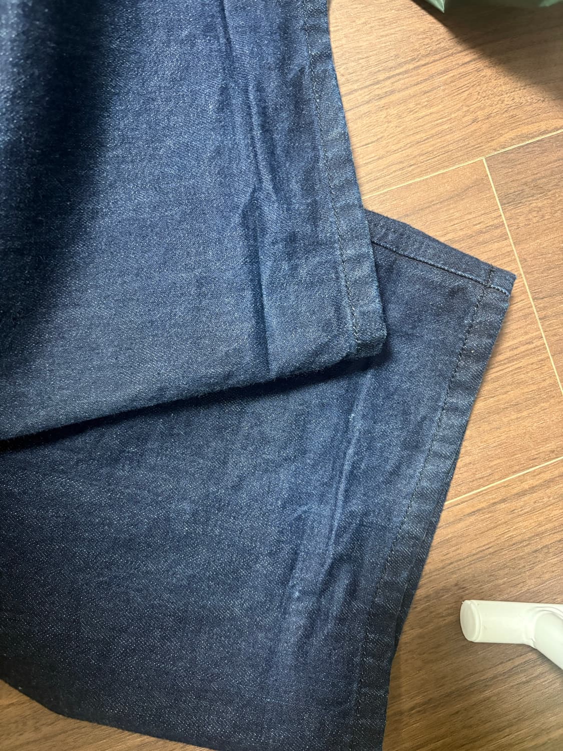 Wide Curve Jeans Washed Indigo 상품이미지3