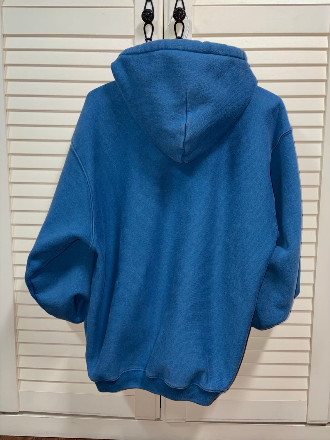 스투시 스포츠 후드 집업 워시드 블루 상품이미지2