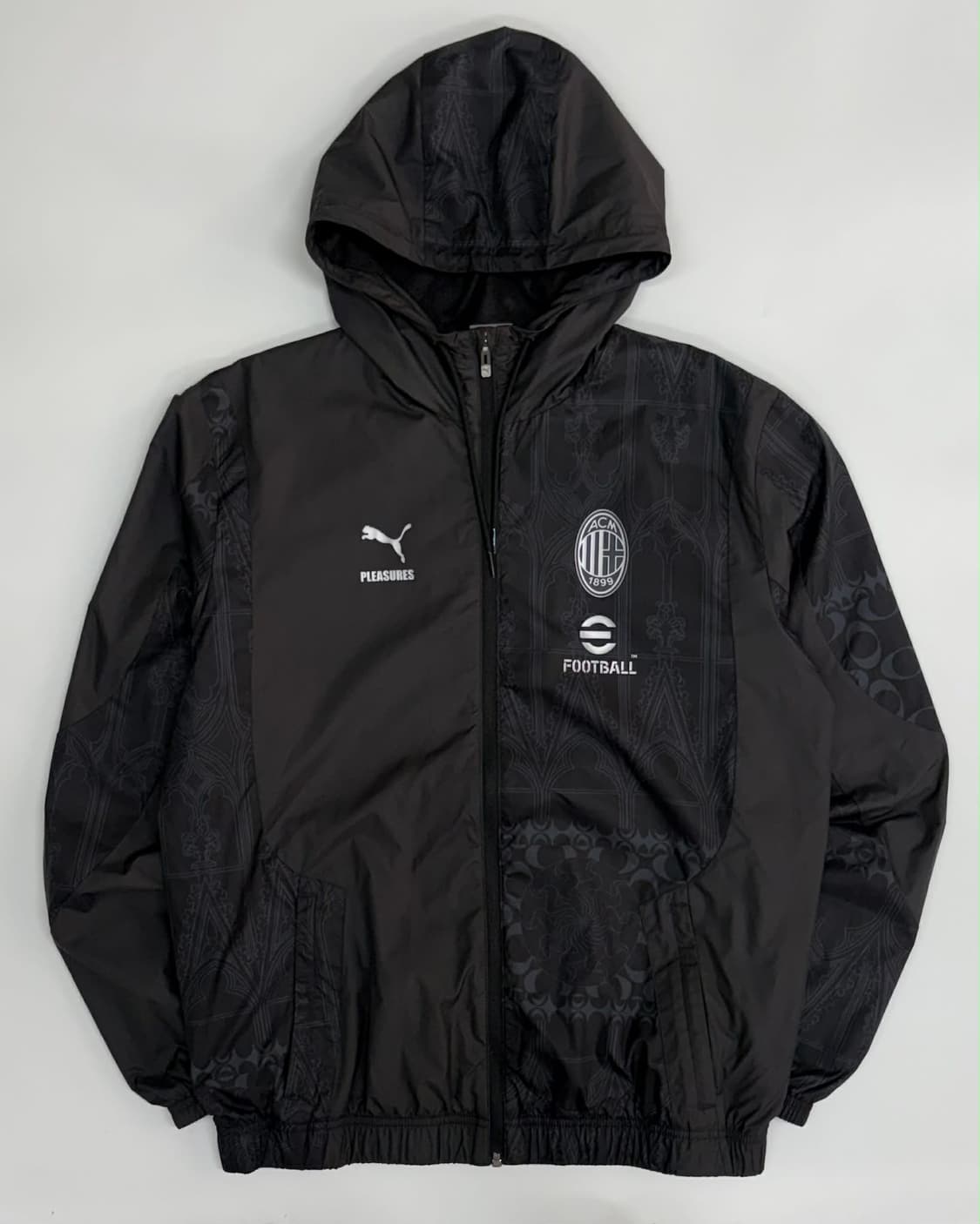 [M] 푸마 ac밀란 플레져스 유니폼 윈드브레이커 자켓 상품이미지1