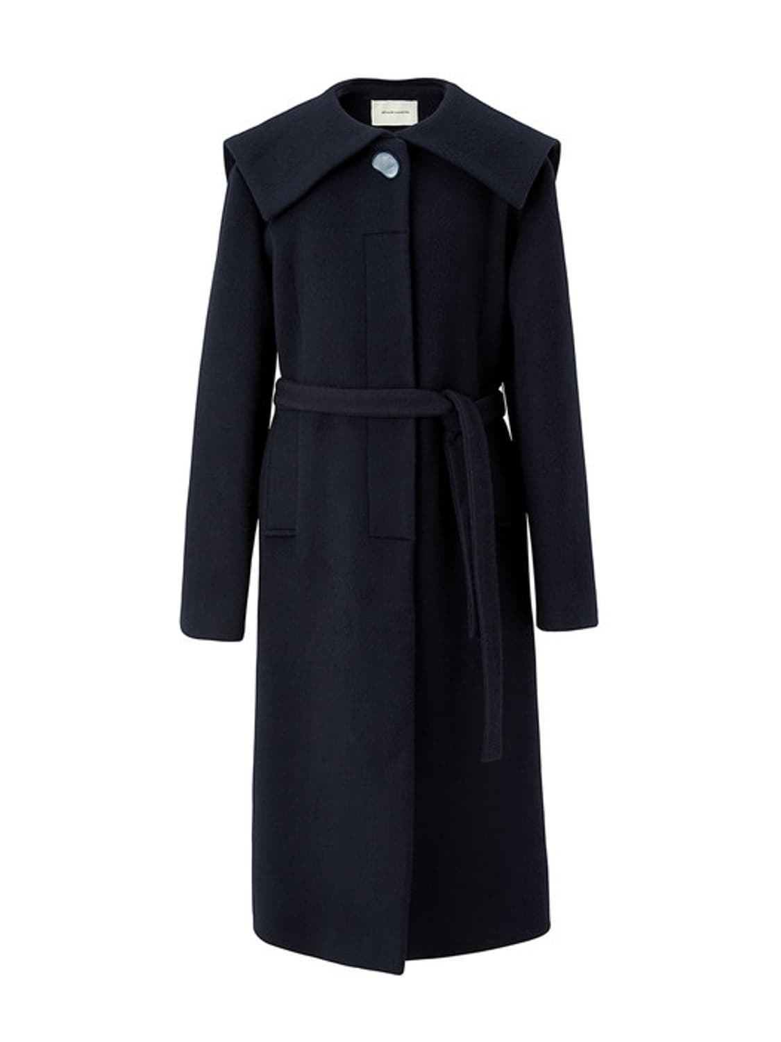 비뮤즈맨션 세일러 롱코트 네이비 34사이즈 상품이미지1