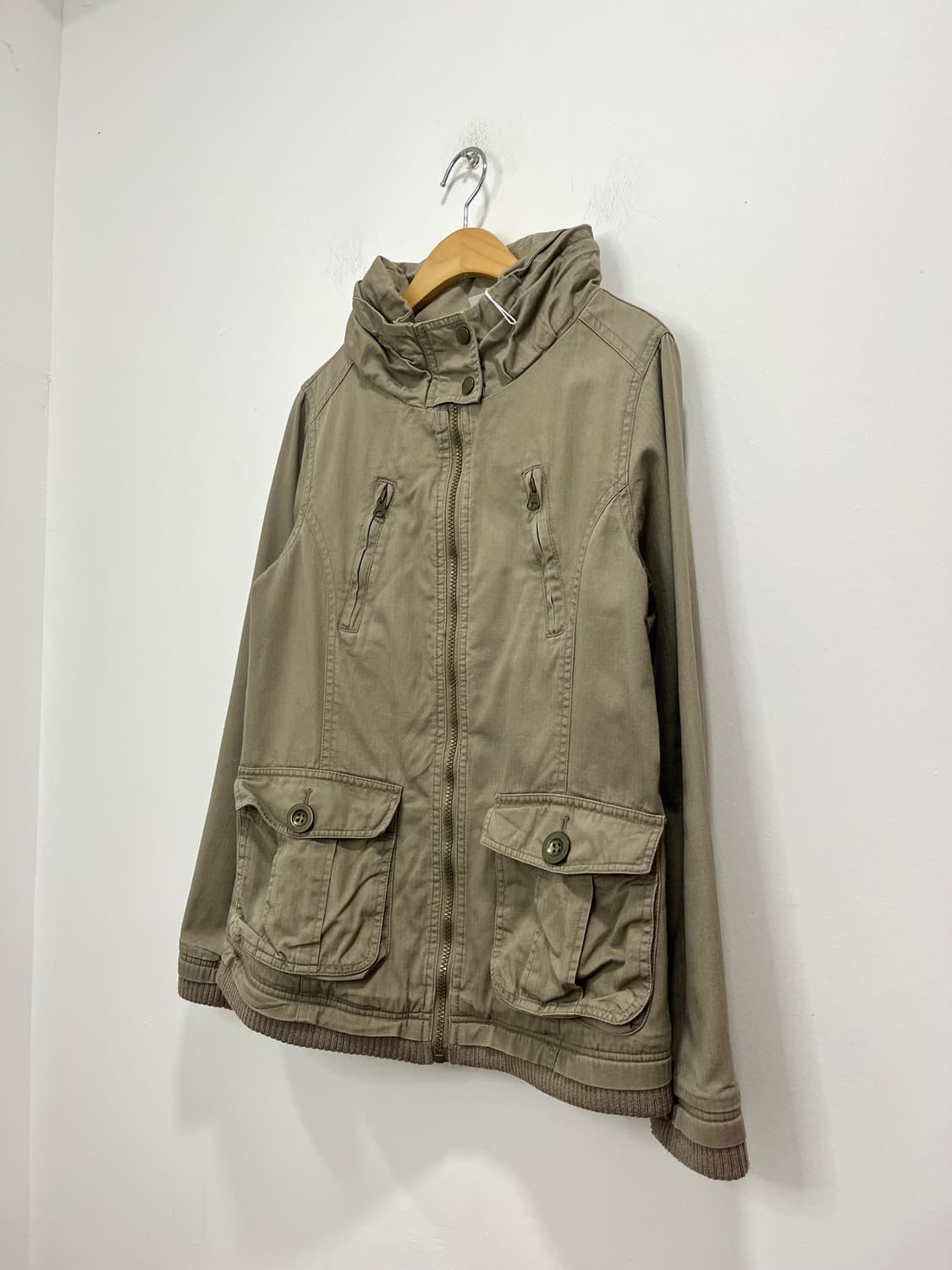 일본 빈티지 금속단추 포켓 집업 자켓 상품이미지2