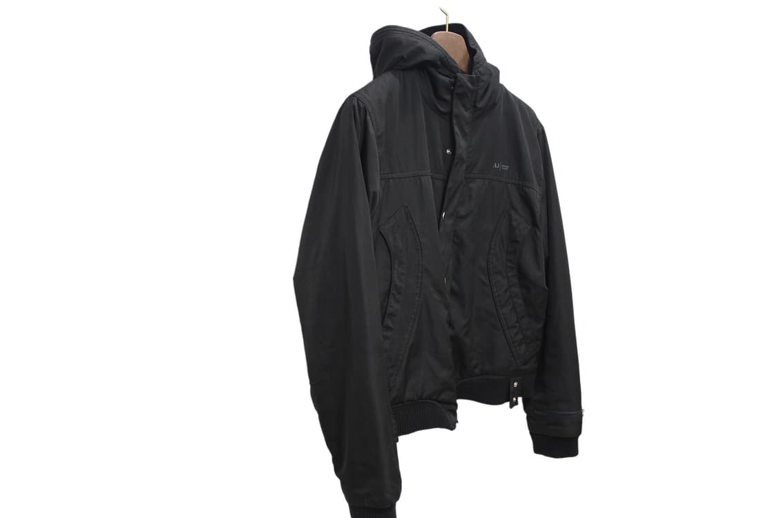 1990s Armani Jeans 아르마니 진스 크롭 봄버 자켓 상품이미지1