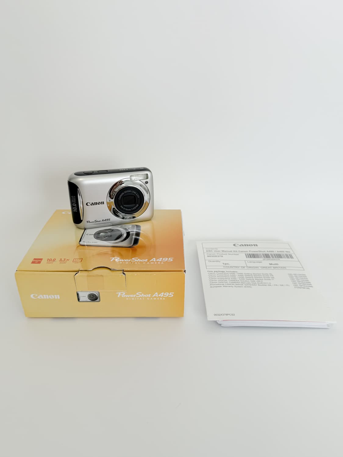건전지!) 캐논 파워샷 a495 Powershot 빈티지 디카 상품이미지2