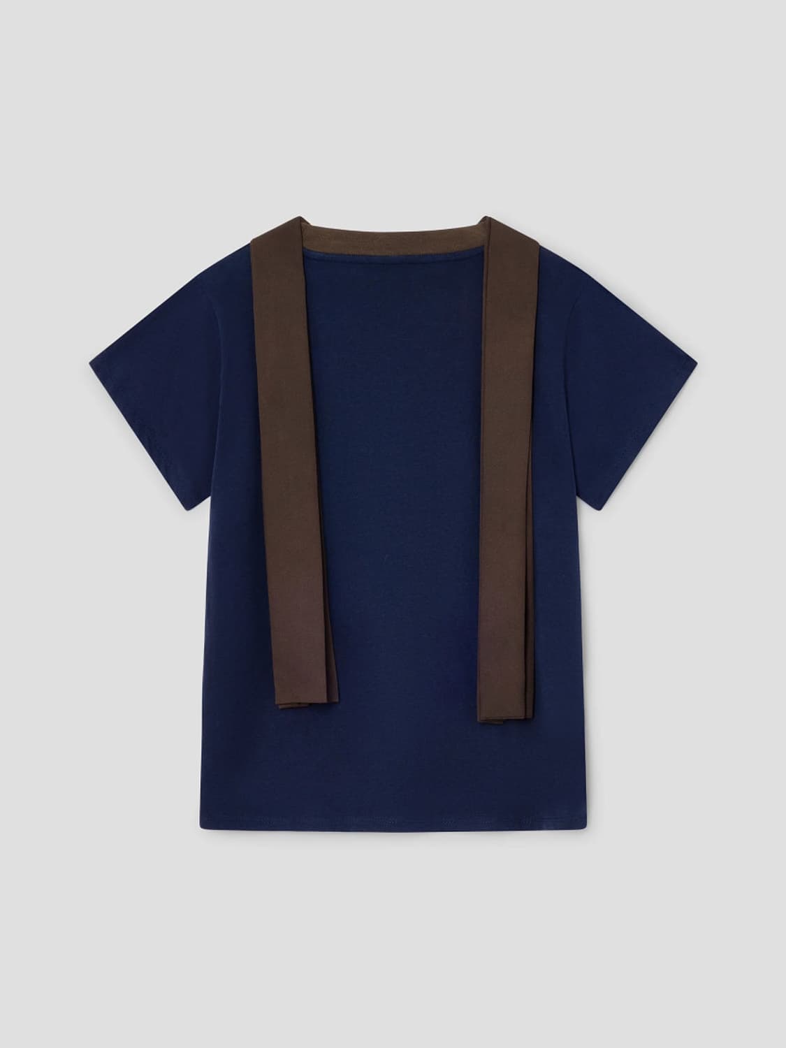 [S,M,L]기마구아스 Phoebe 스트랩 탑/네이비 상품이미지8