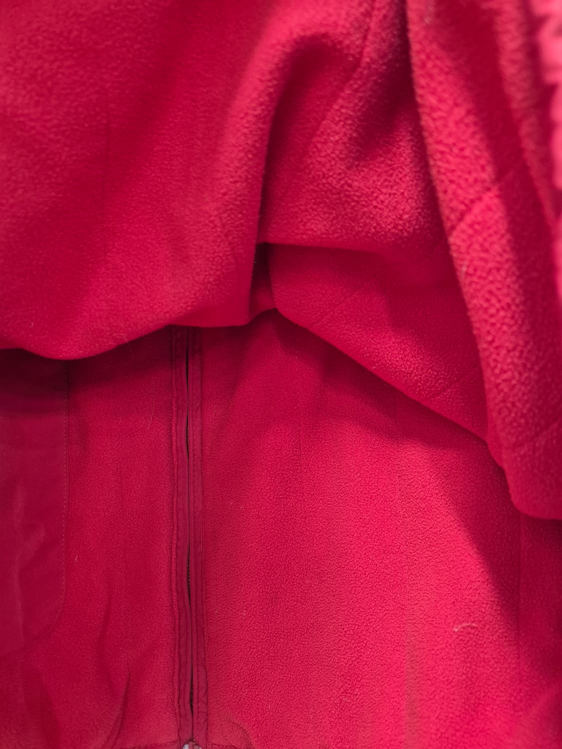 폴로 블루종 기모 레드  자켓 점퍼 / M (정품) 상품이미지4