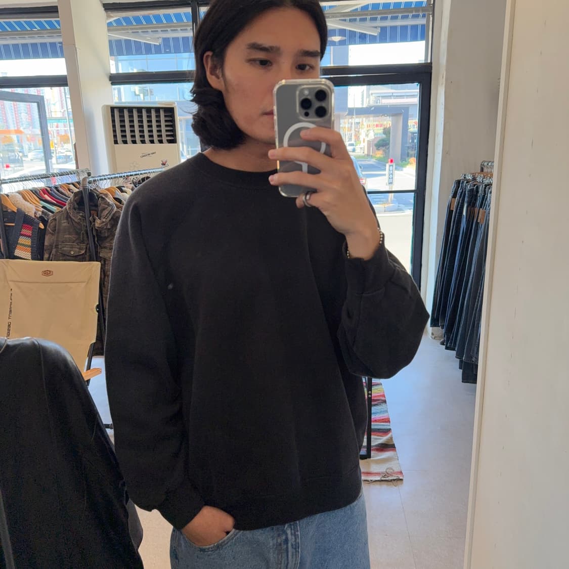 90s 툴텍스 블랭크 스웻셔츠 상품이미지7