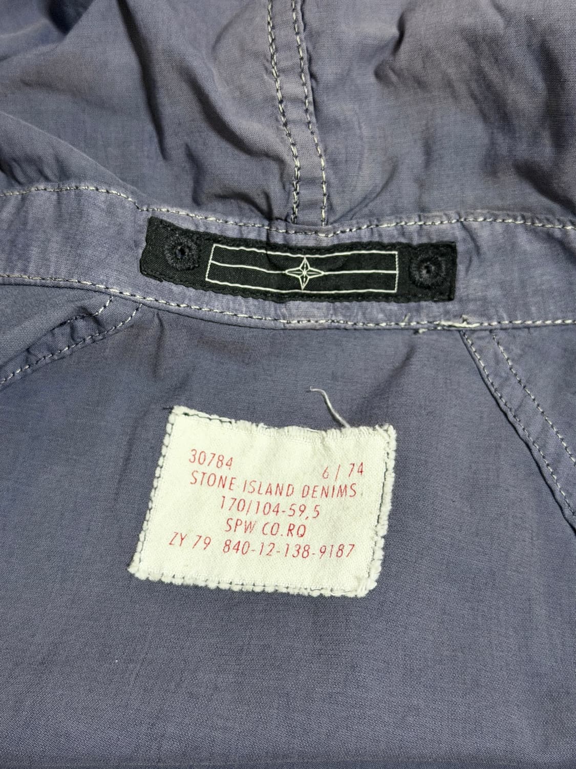 08SS 스톤아일랜드 데님 후드집업 상품이미지5