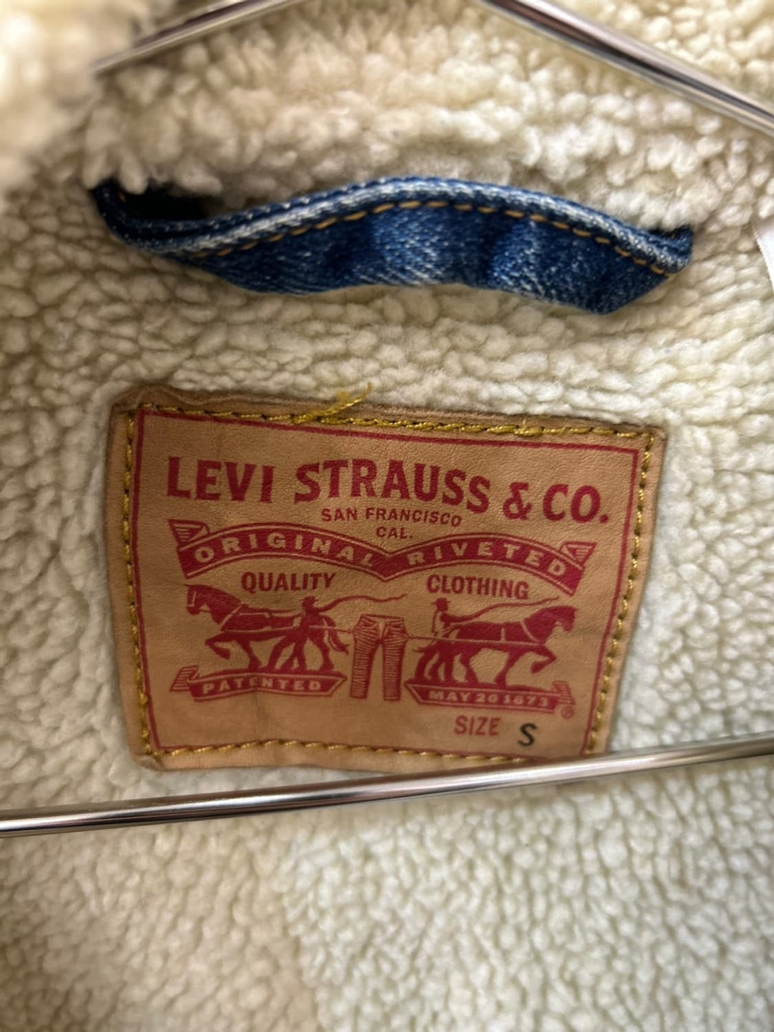 리바이스 쉐르파 데님 청자켓 상품이미지3