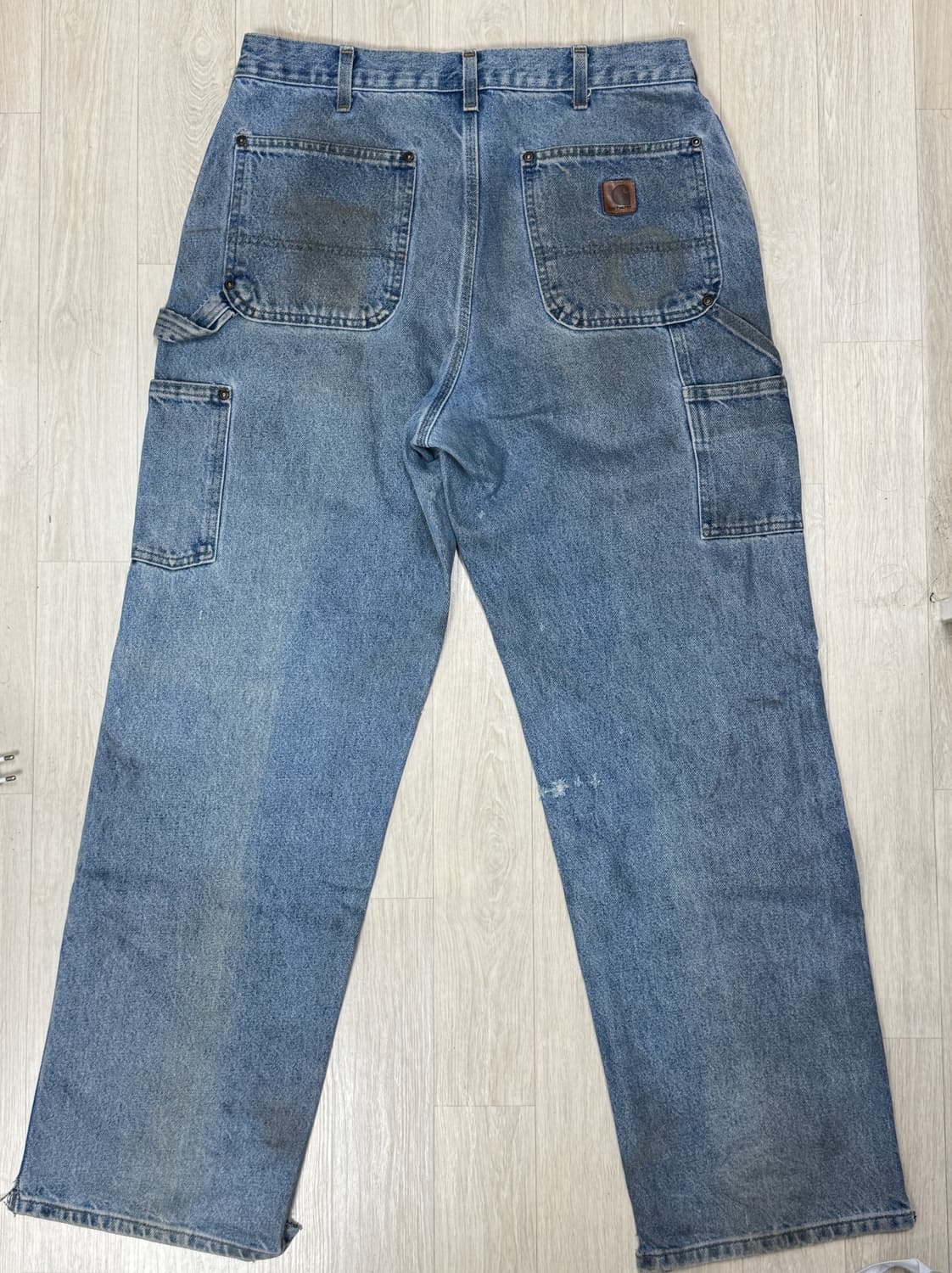 [34/32] 빈티지 칼하트 더블니 데님 DST  상품이미지3