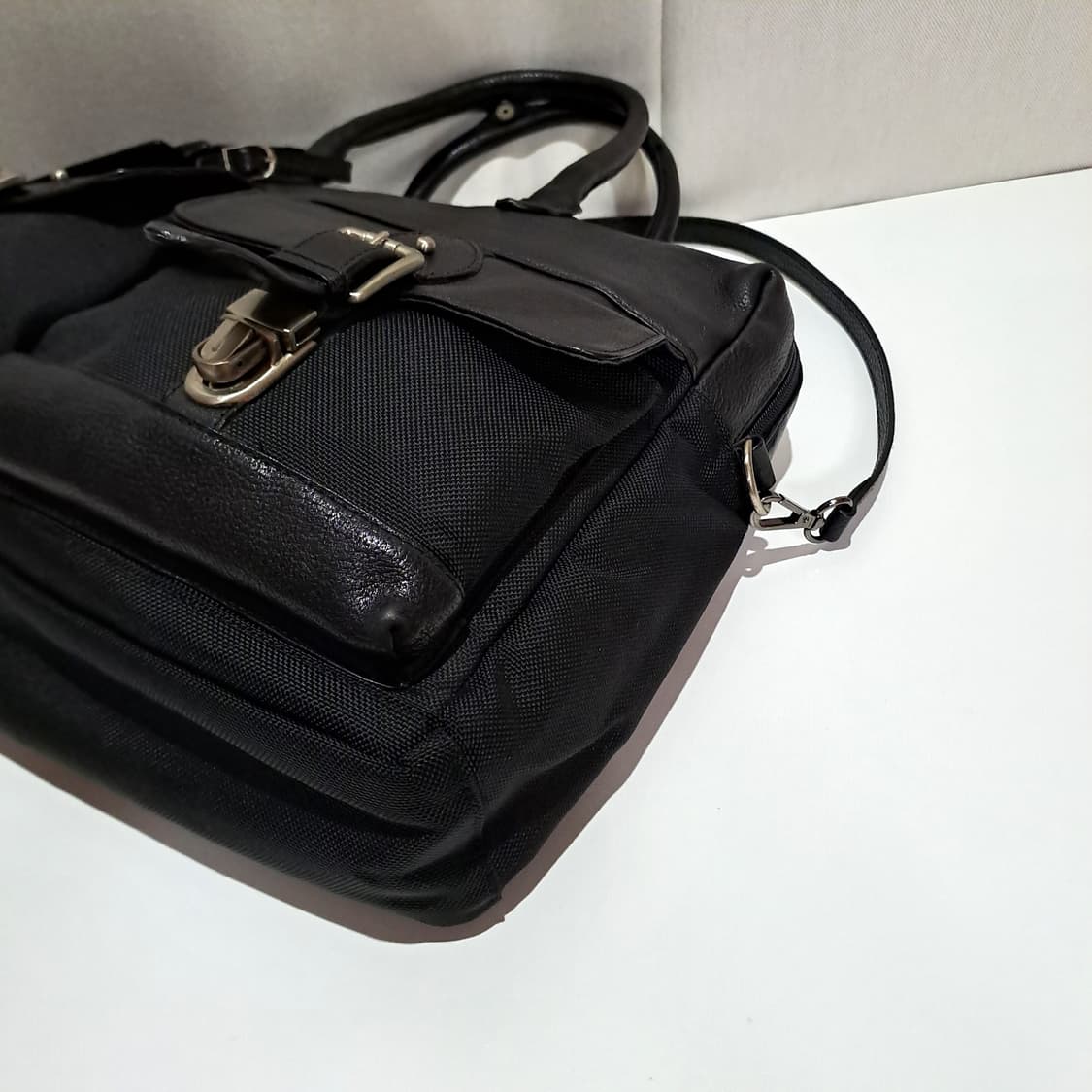 (택포) 폴로랄프로렌 가죽 배색 투포켓 서류가방 파우치 B425 상품이미지7