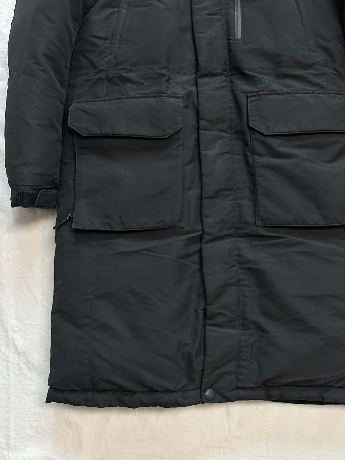 머렐 남성 덕다운 롱패딩 블랙 상품이미지3