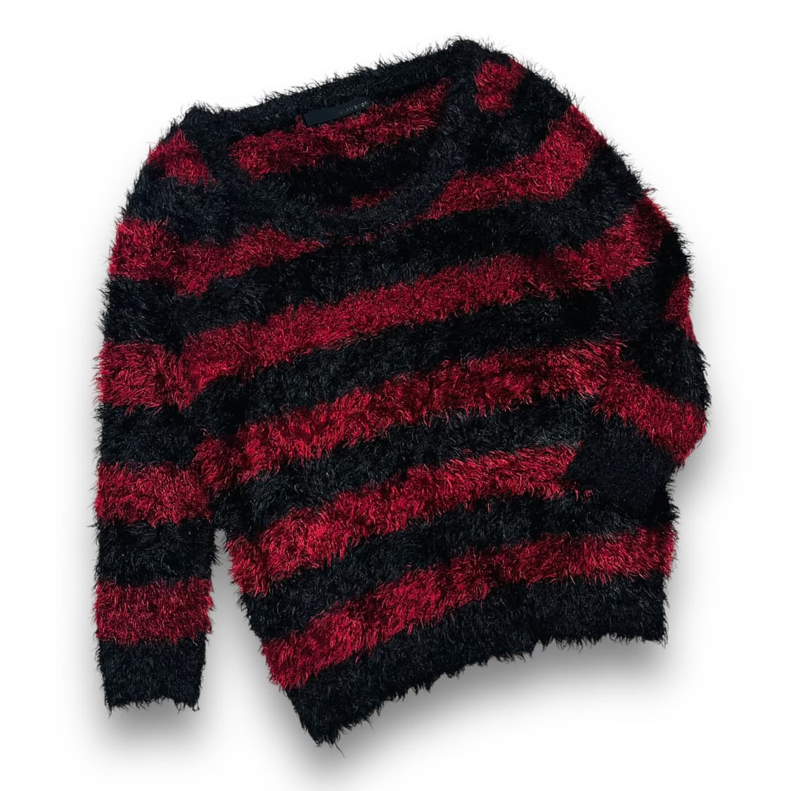 GLAD NEWS Funky stripe hairy knit 상품이미지1
