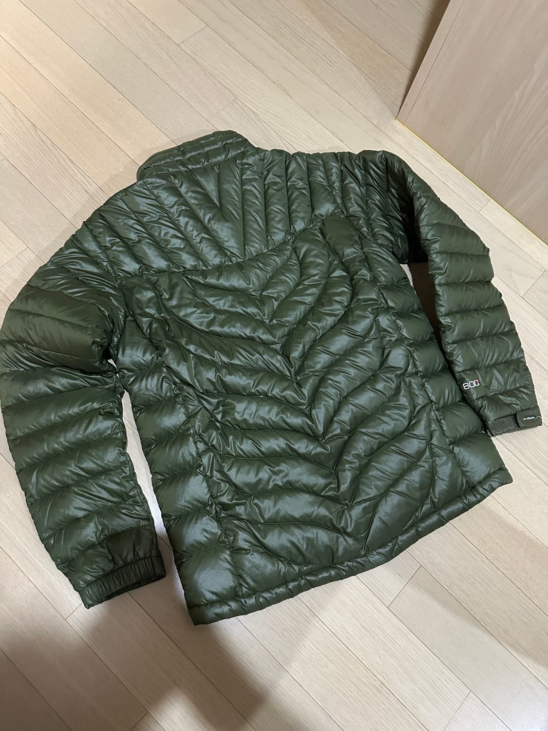 아이더 경량패딩 구스다운 M(95) 상품이미지5