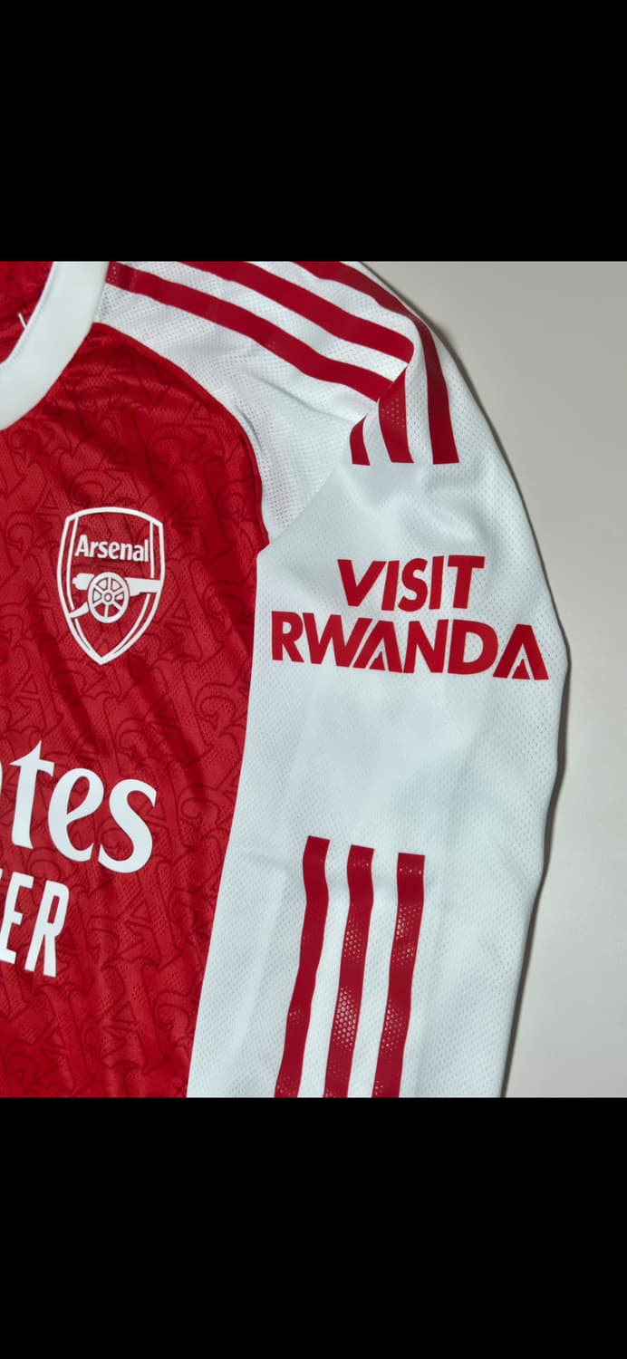 25 26 아스날 홈 요케레스 긴팔 유니폼 XL사이즈 상품이미지5
