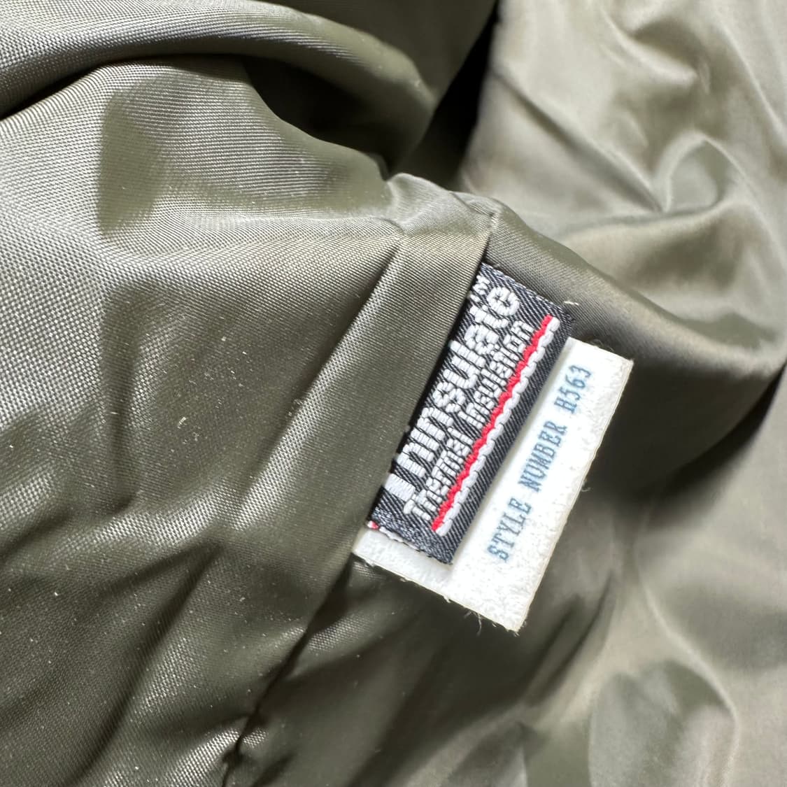 llbean 고트스킨 a-2 신슐레이트 자켓 상품이미지5