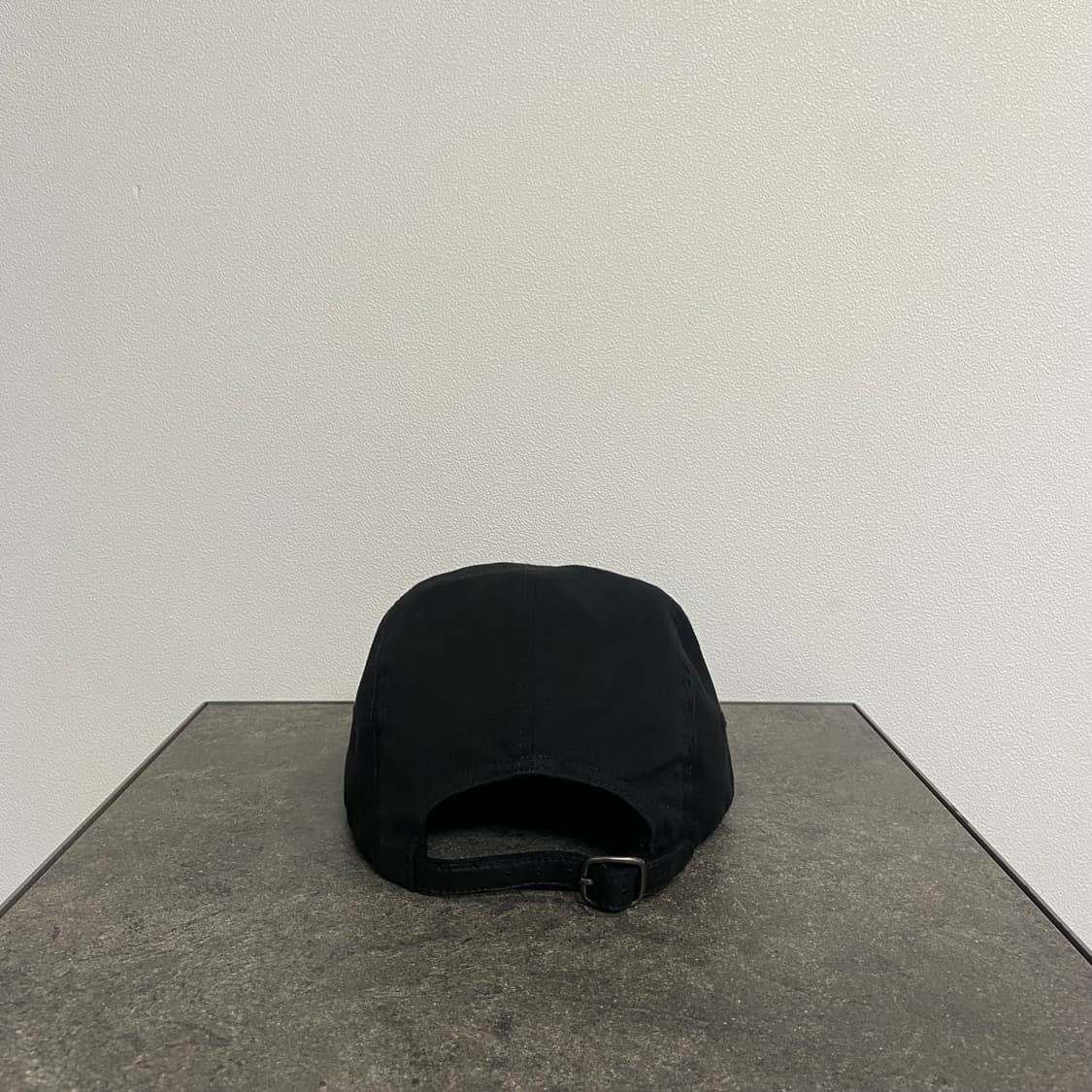 슈프림 워시드 블랙 레드 박스로고 캠프캡 모자 상품이미지4