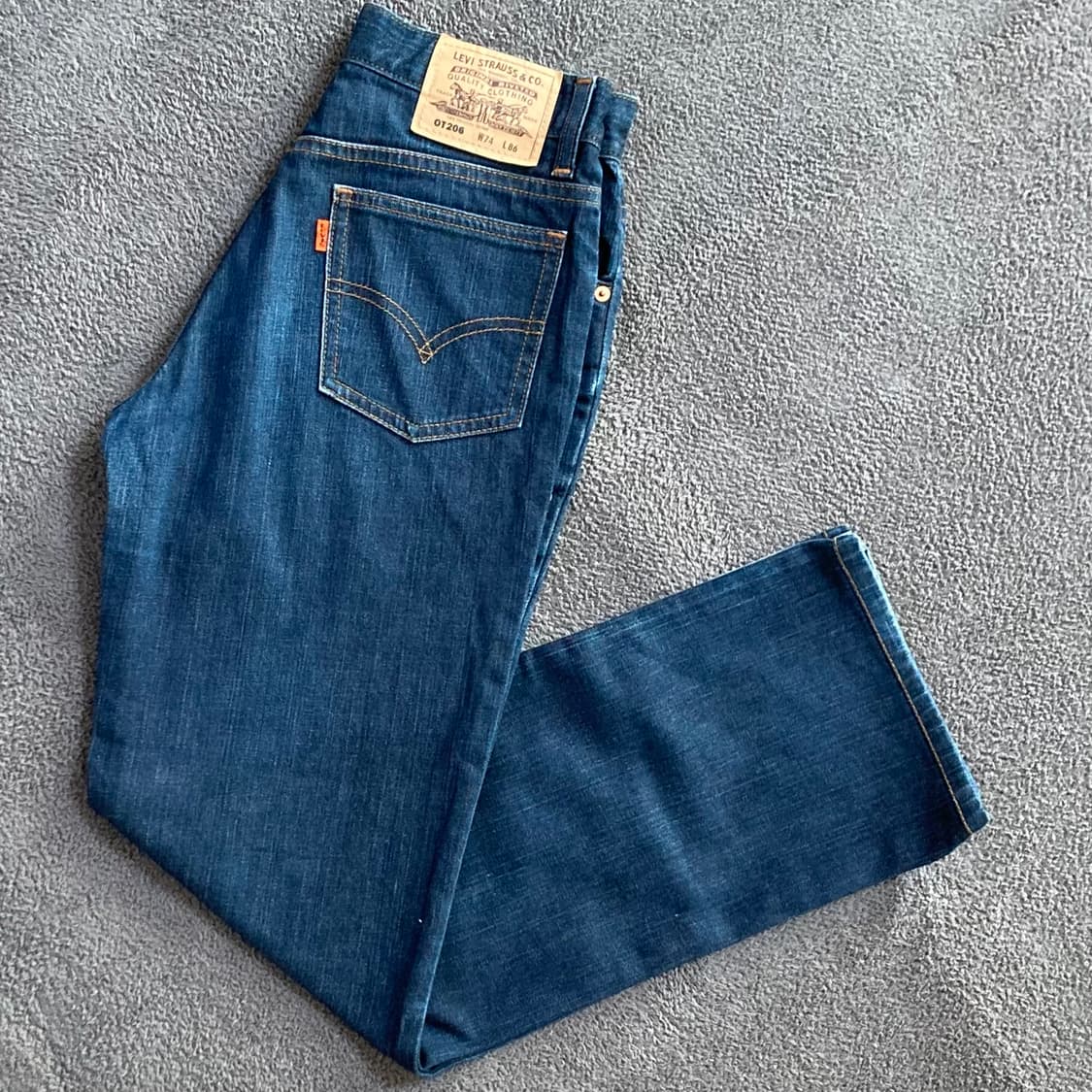 리바이스 OT206 데님팬츠 W74 L86 상품이미지1