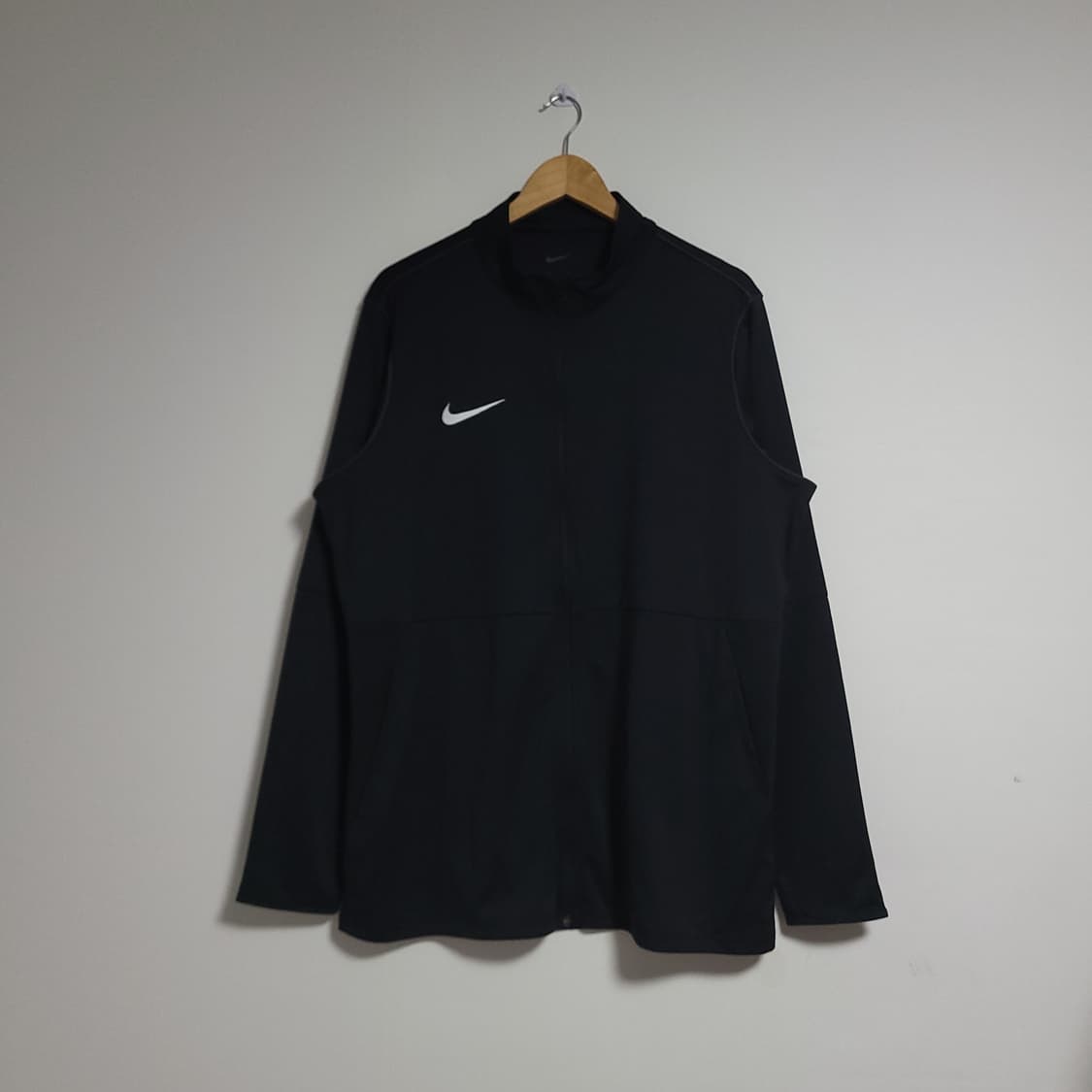 (XL) NIKE 나이키 드라이핏 블랙 트레이닝 집업 자켓 져지 상품이미지1