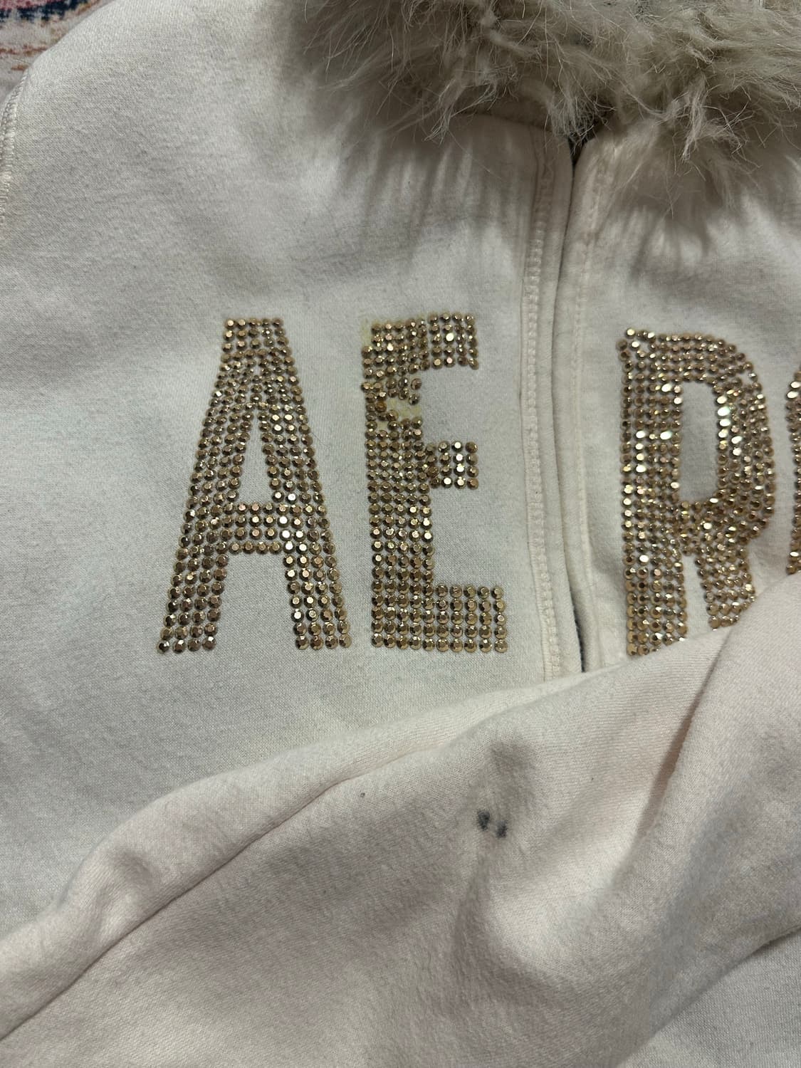 아로 큐빅 와투케 울프죠 후드집업 상품이미지3