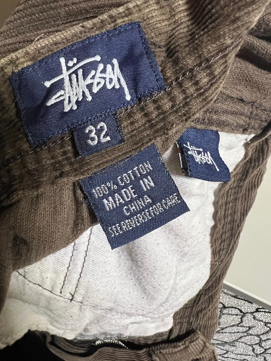 빈티지 90‘s 스투시 코듀로이 팬츠  상품이미지7