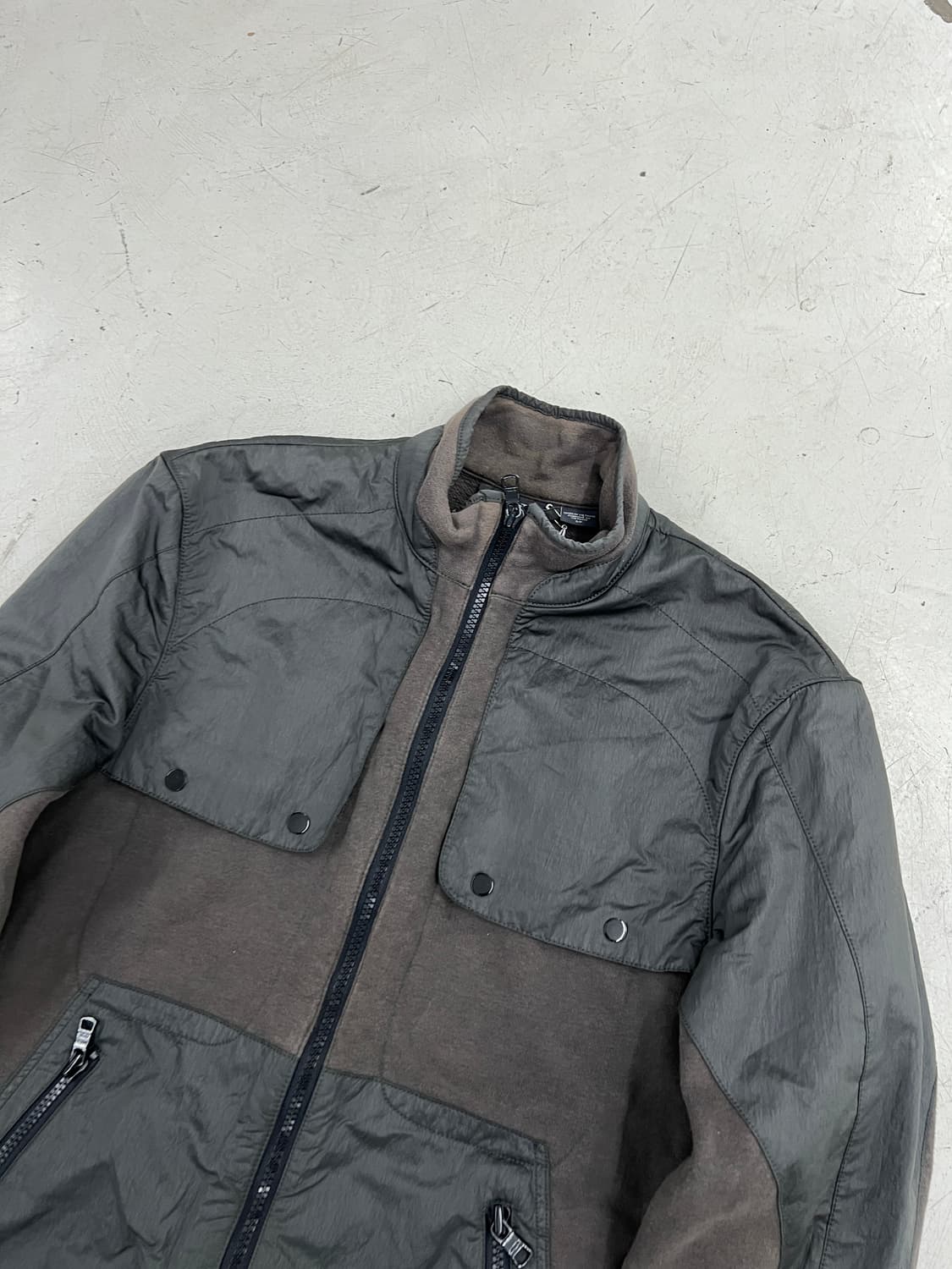 알마니 익스체인지 투톤  집업자켓 상품이미지3