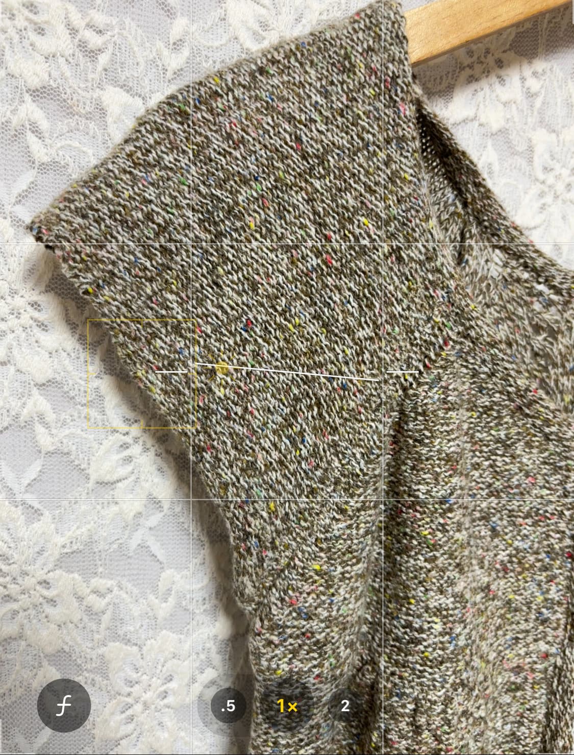 베이지 보카시 반소매 니트  상품이미지10