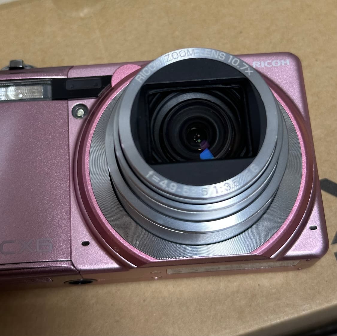 리코cx6  RICOH CX6 핑크 풀박 상품이미지3