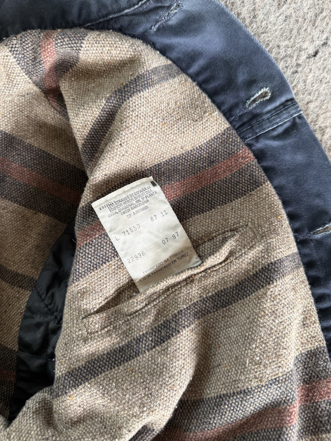 90s 리바이스 euro 트러커 자켓 상품이미지6