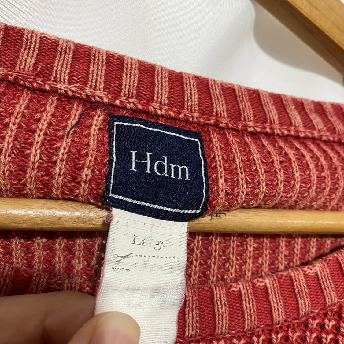 워시드 와플 니트 상품이미지2