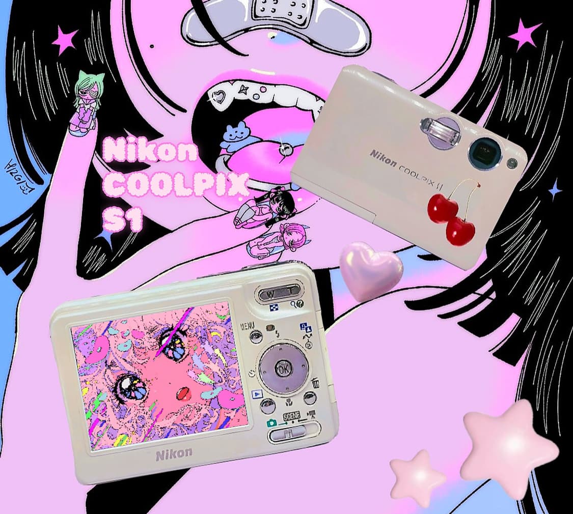 초보입문▪︎민트급✨ 니콘 쿨픽스 S1 📸💖 / 빈티지디카💿🌸 상품이미지1