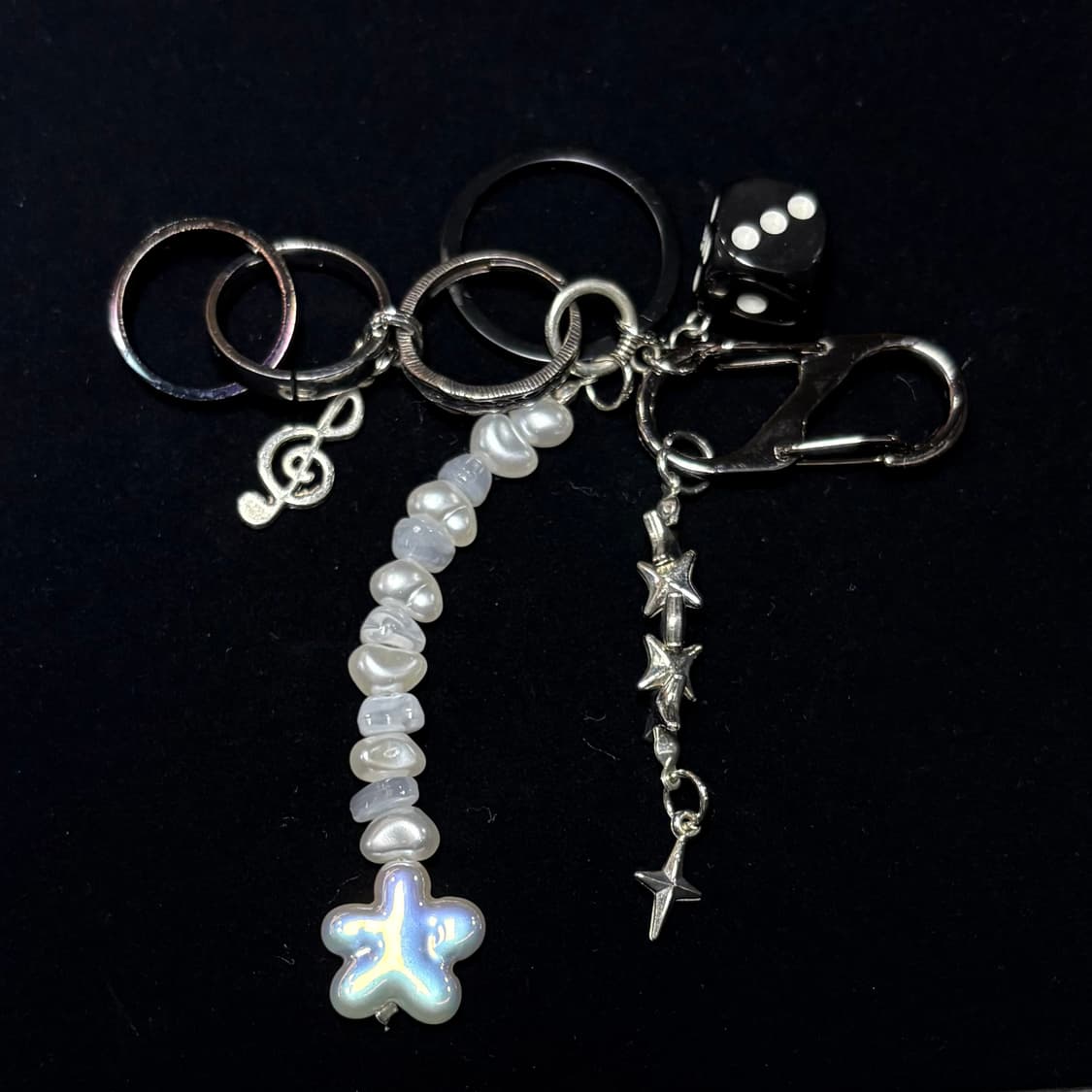 핸드메이드 Black Punk 키링 001 상품이미지3