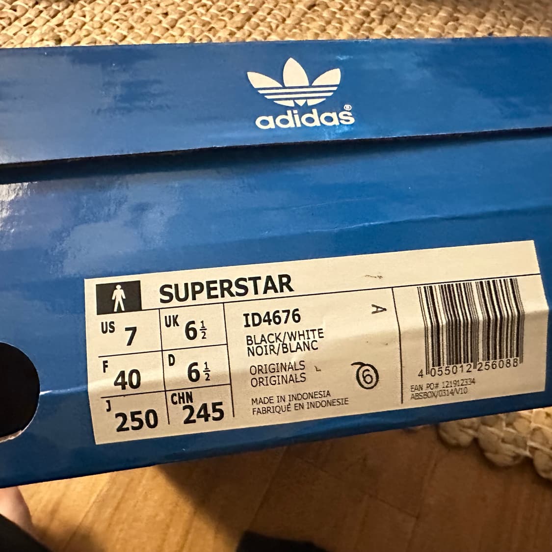 아디다스 슈퍼스타 250사이즈 상품이미지4