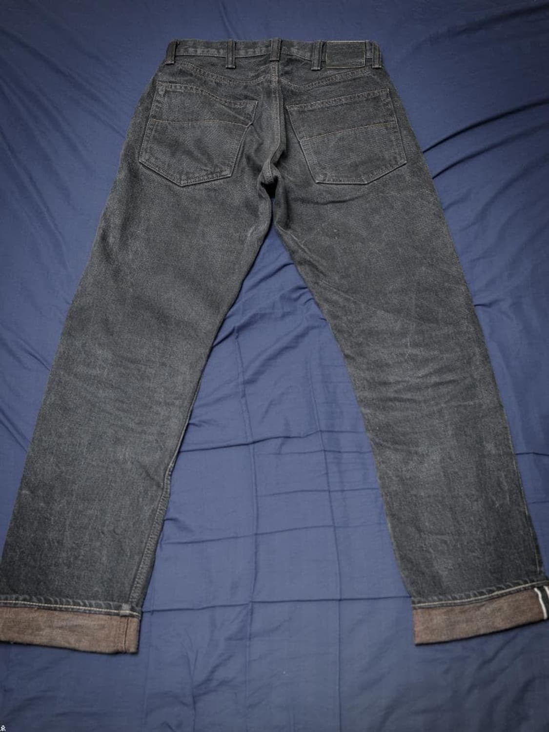 [27] 트로피클로딩 1906 블랙키 더블니 데님 팬츠 상품이미지2