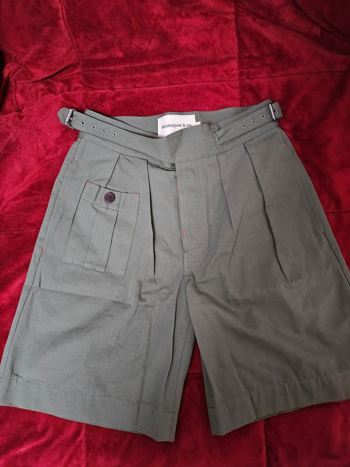 몽키포앤코 Monkey4&Co  코튼 반바지 상품이미지6