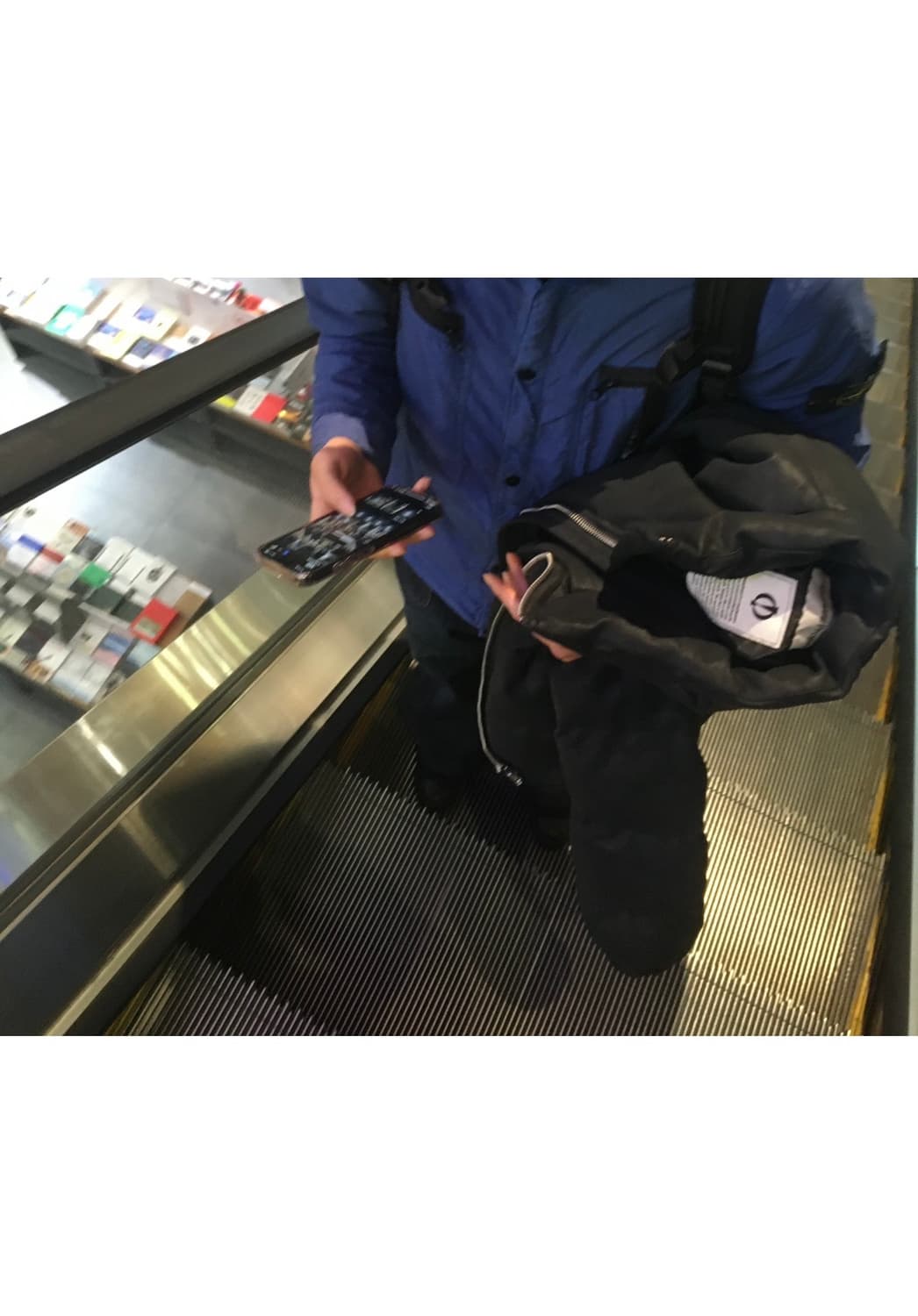 스톤아일랜드 자켓 바람막이 블루 상품이미지3