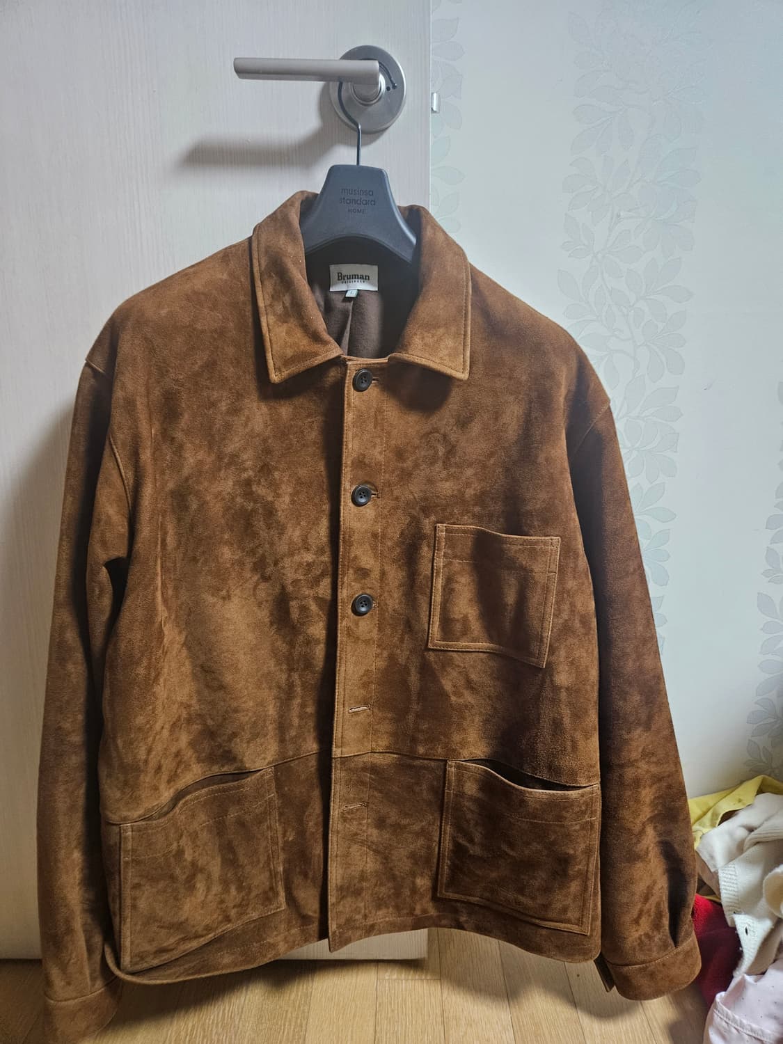브루먼 스웨이드 초어자켓 L 상품이미지1